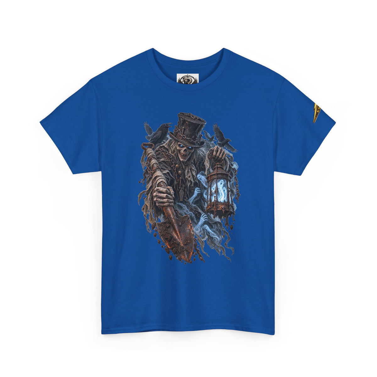 Gothic Reaper Tee — Dark Victorian Grim Reaper Graphic T-Shirt
