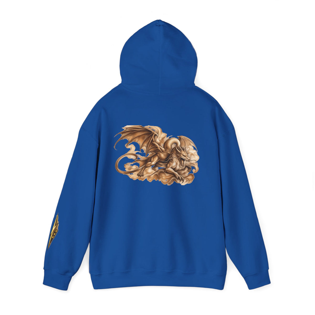 Hoodie — Golden Dragon Art Pullover