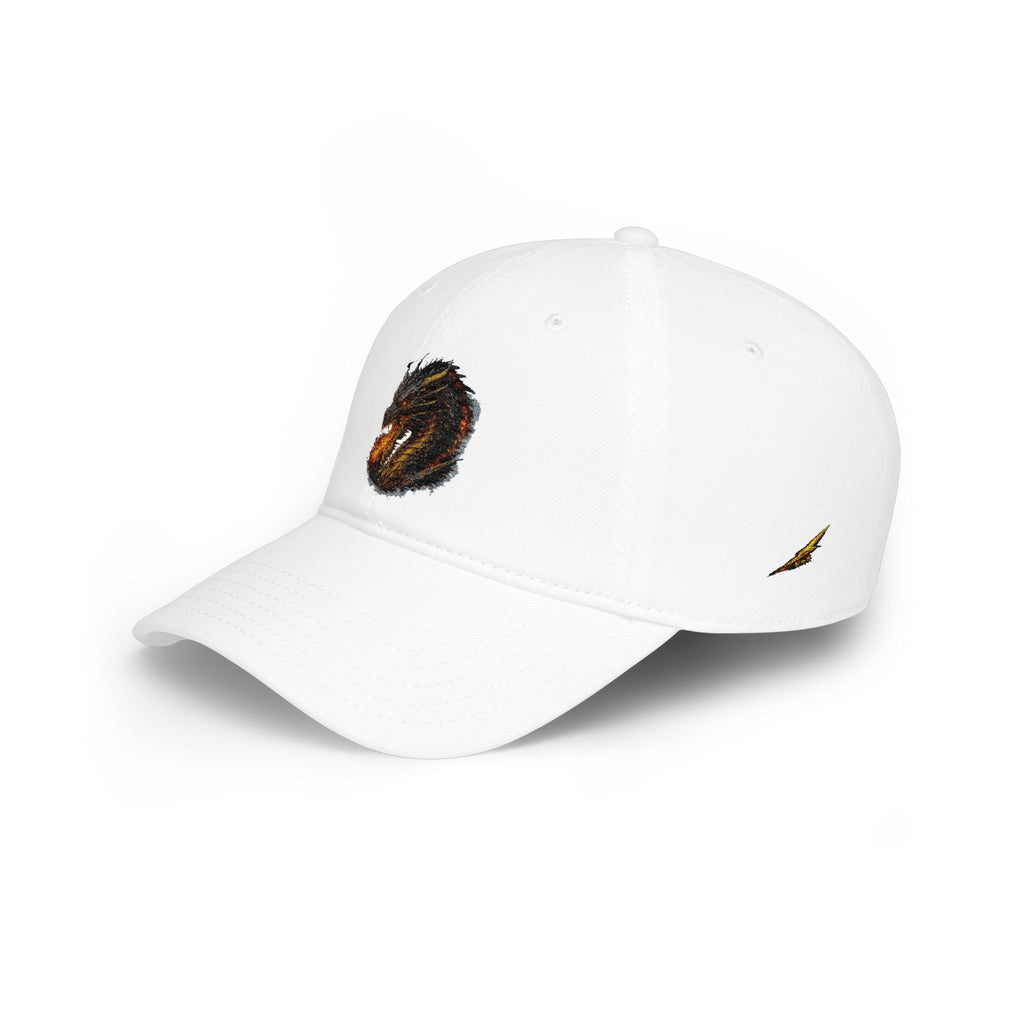 Dragon Head Embroidered Cap — Low Profile Baseball Hat