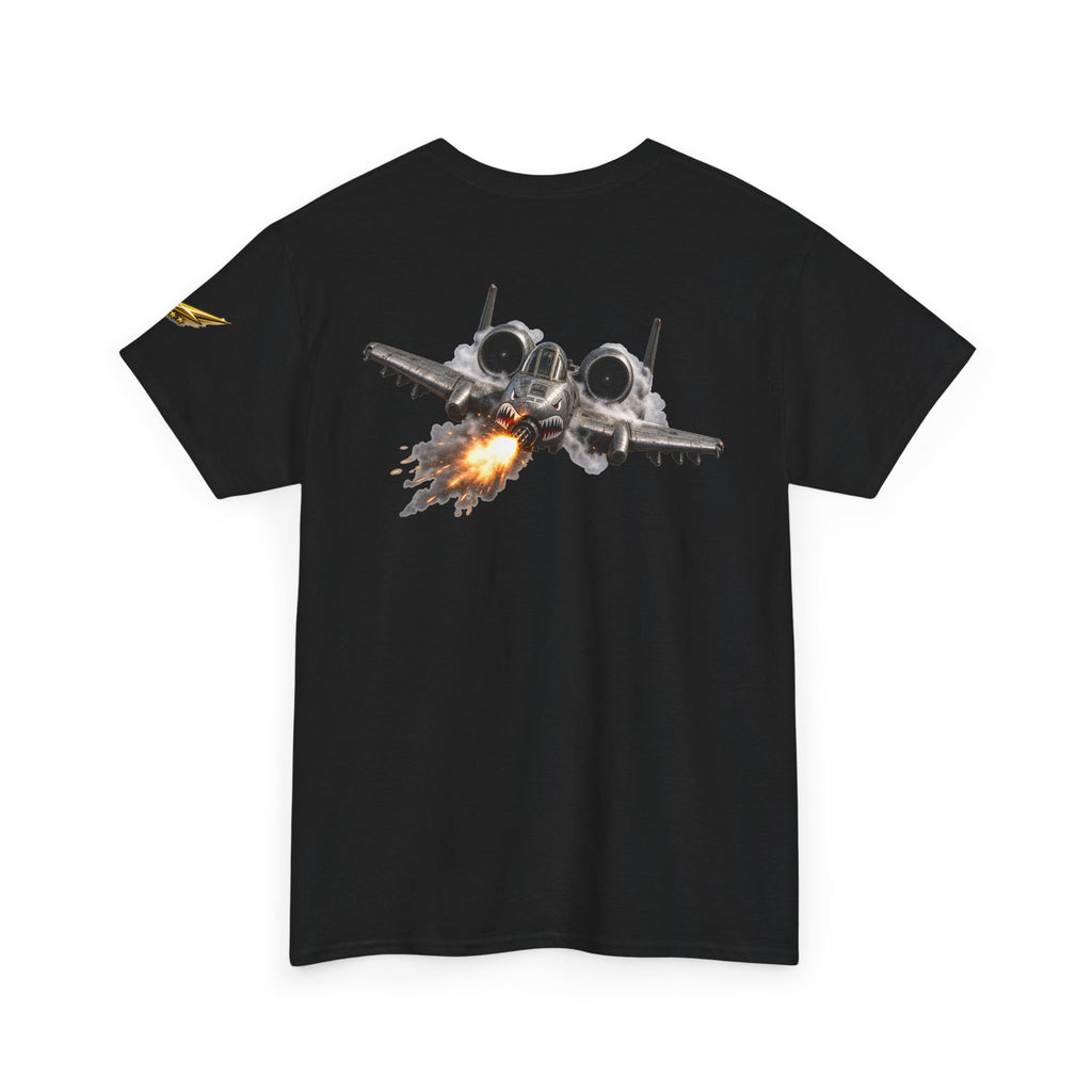 A-10 Warthog Jet Fighter T-Shirt — Military Aircraft Graphic Tee