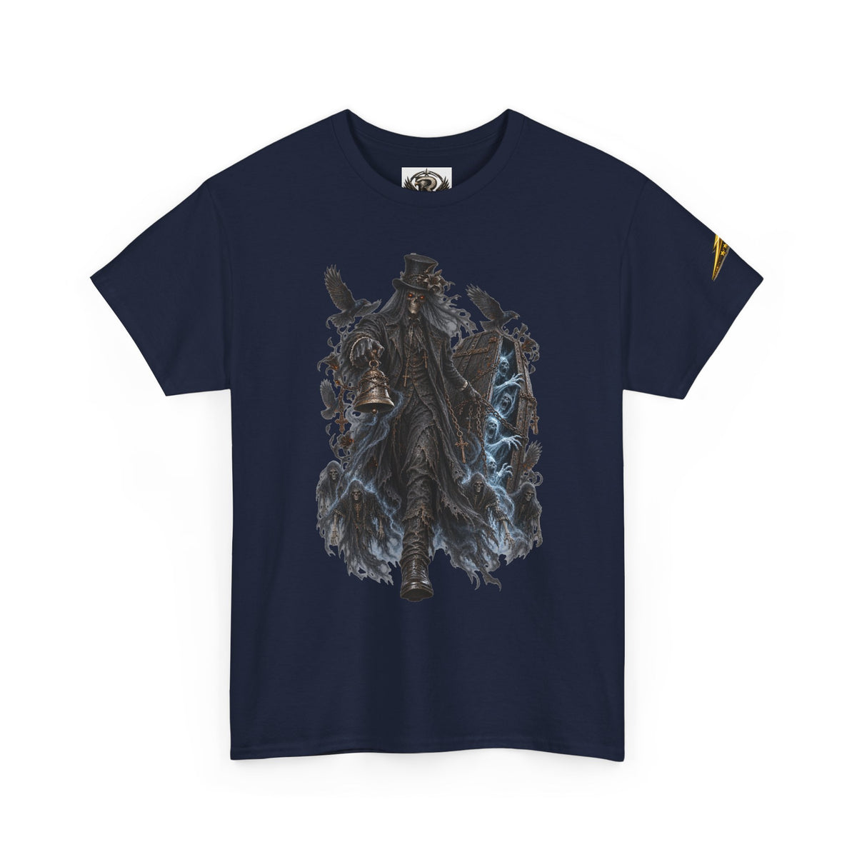 Graphic Tee — Gothic Hunter Illustration T‑Shirt