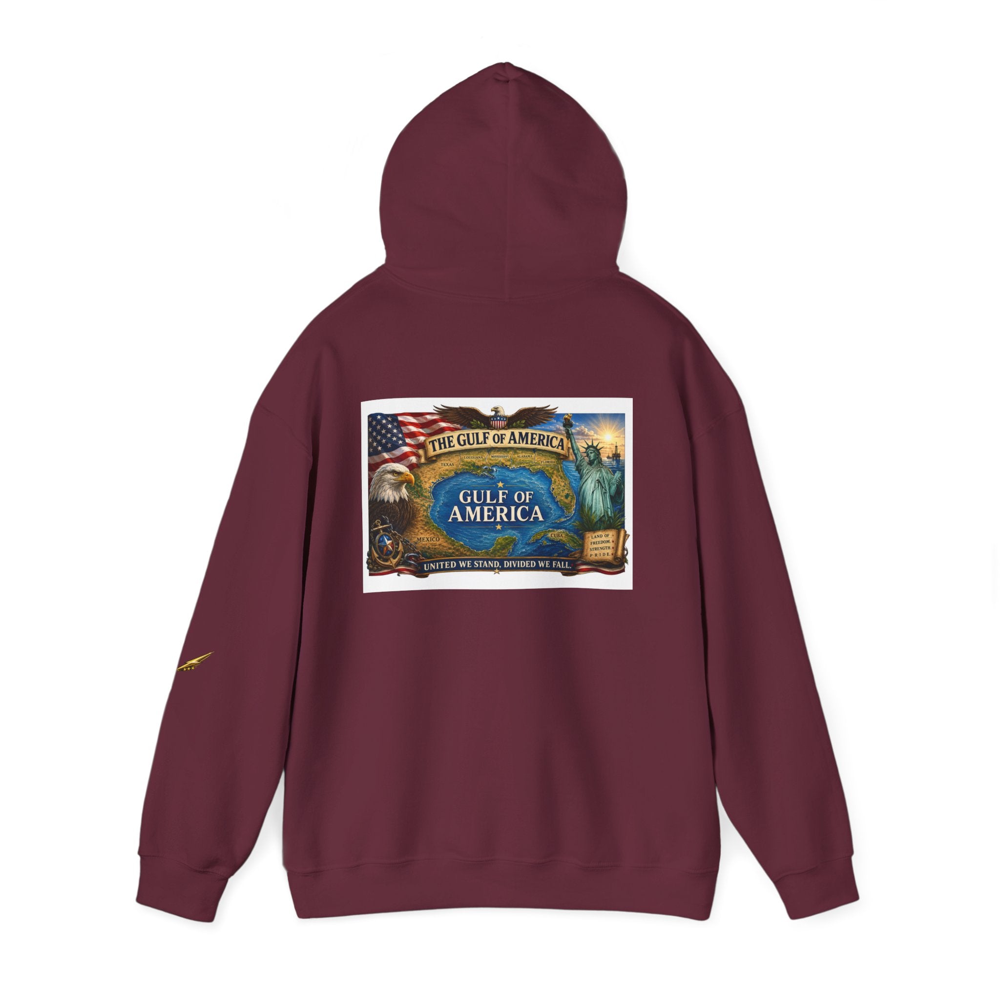 Patriotic Eagle Hoodie – FAFO Flag Design Pullover