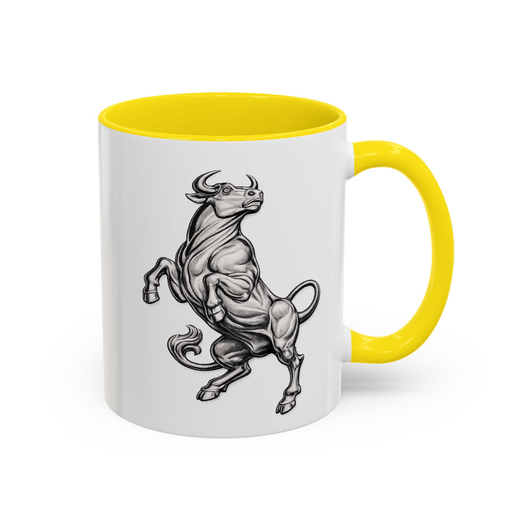 Taurus Bull Coffee Mug — Zodiac Astrology Accent Mug (11/15oz)