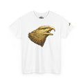 Eagle Head Graphic Tee — Vintage Golden Raptor Shirt
