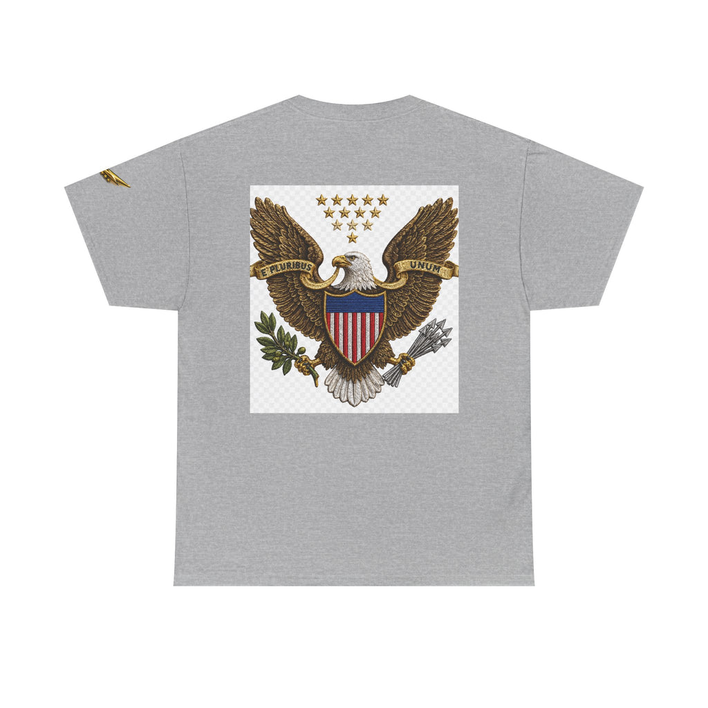 T-Shirt — Vintage American Eagle Graphic Tee with Shield & Stars