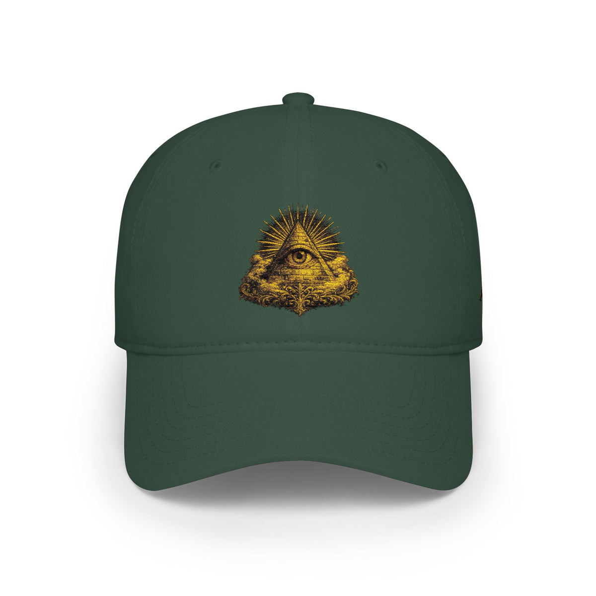 All-Seeing Eye Embroidered Cap — Low Profile Baseball Hat