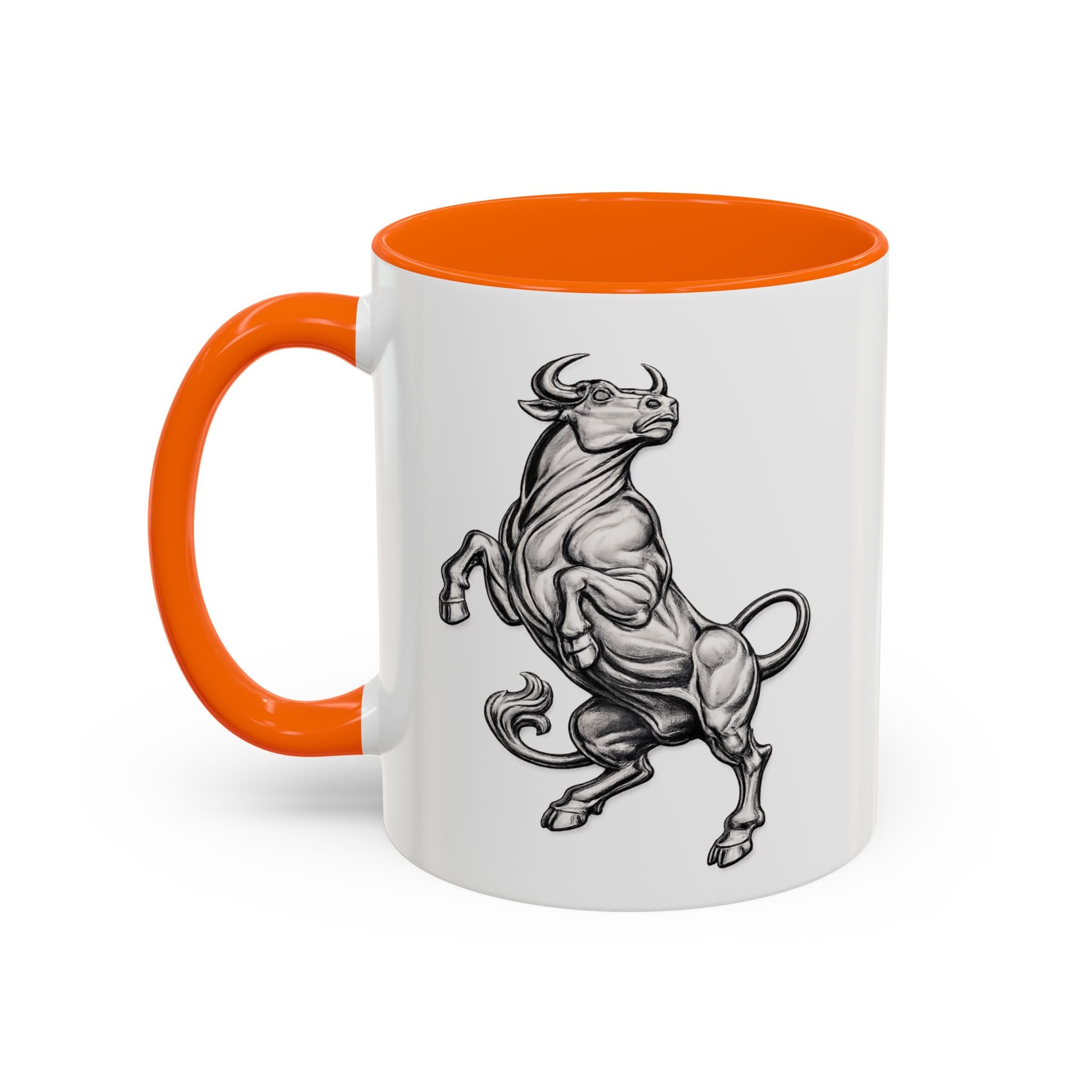 Taurus Bull Coffee Mug — Zodiac Astrology Accent Mug (11/15oz)