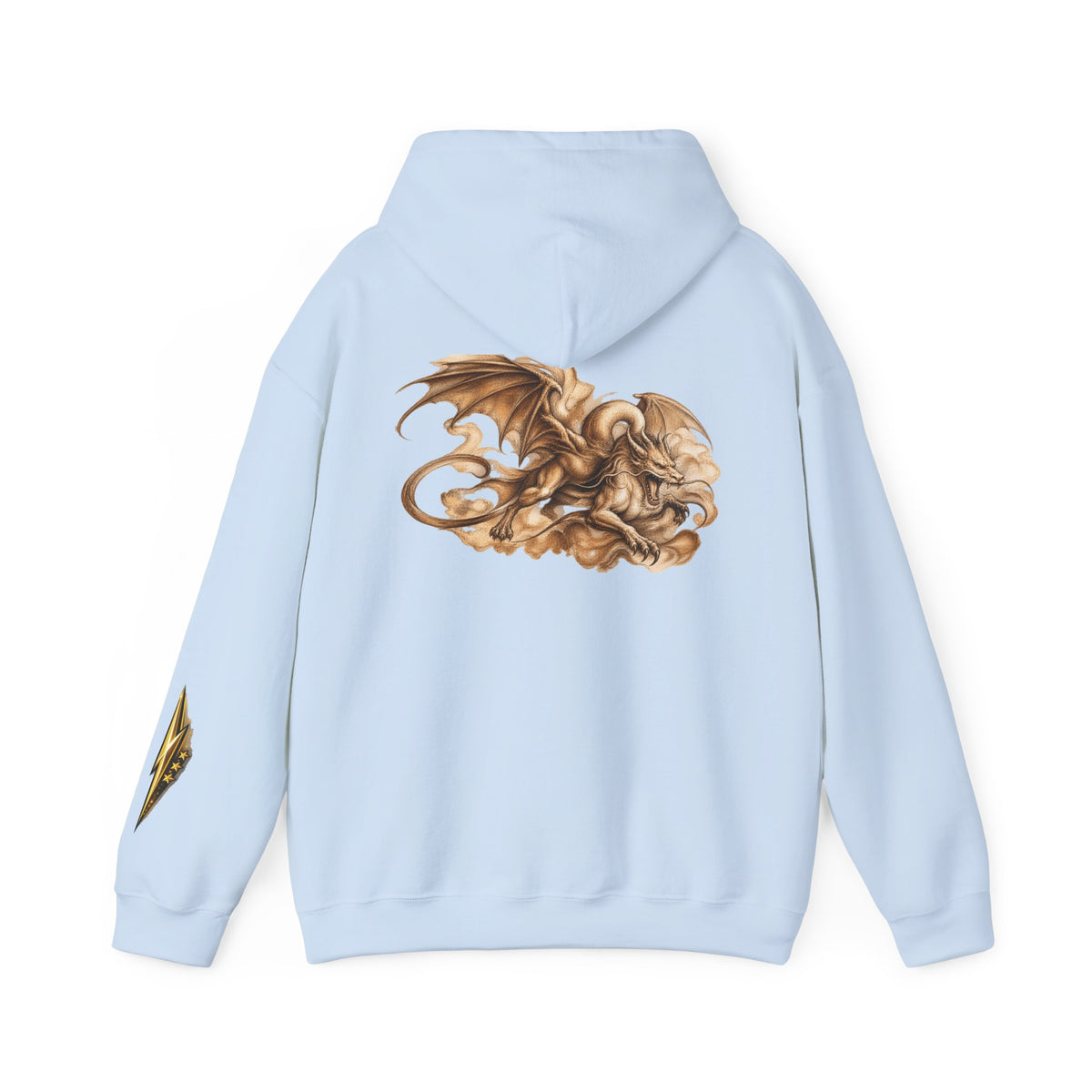 Hoodie — Golden Dragon Art Pullover