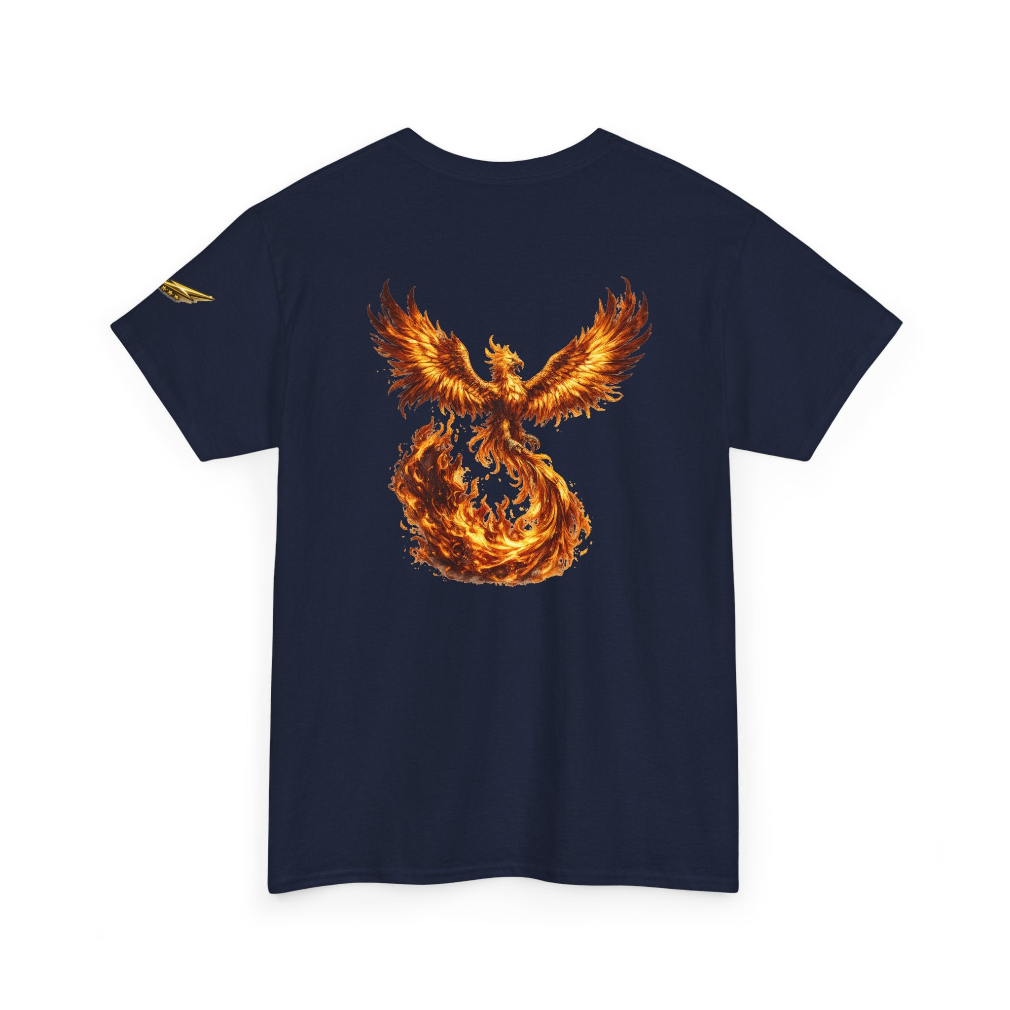 Phoenix Flame T-Shirt — Fiery Mythical Bird Graphic Tee