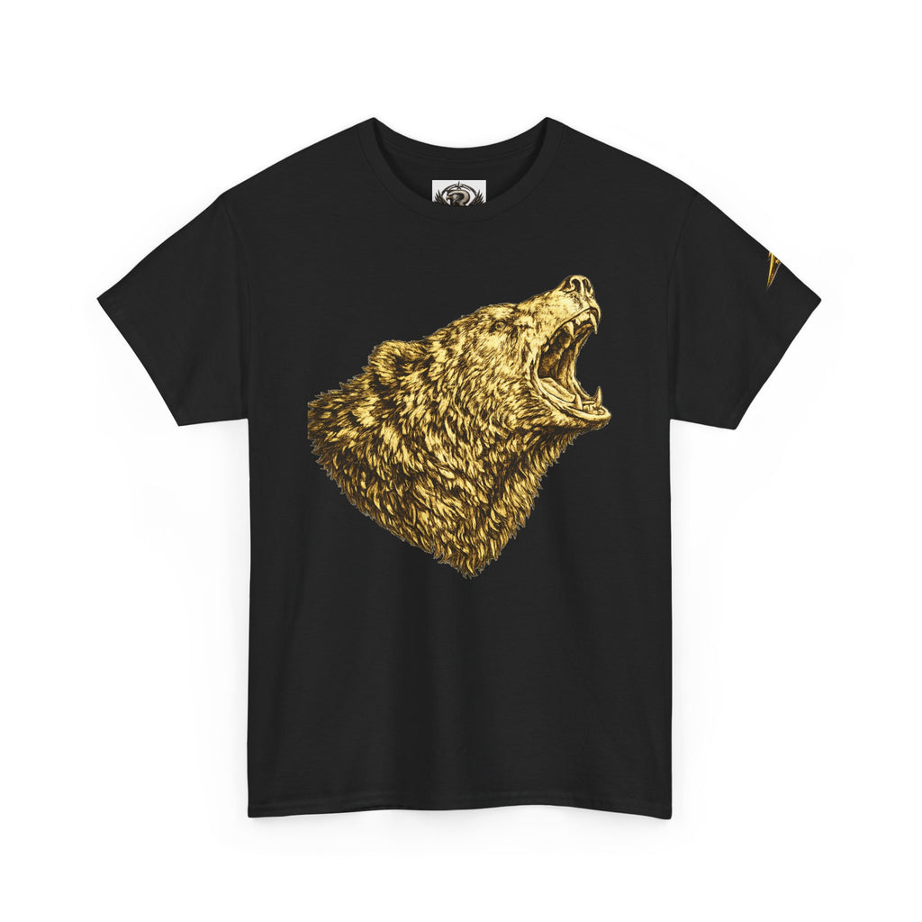 Roaring Bear Graphic Tee — Vintage Wilderness Animal T-Shirt