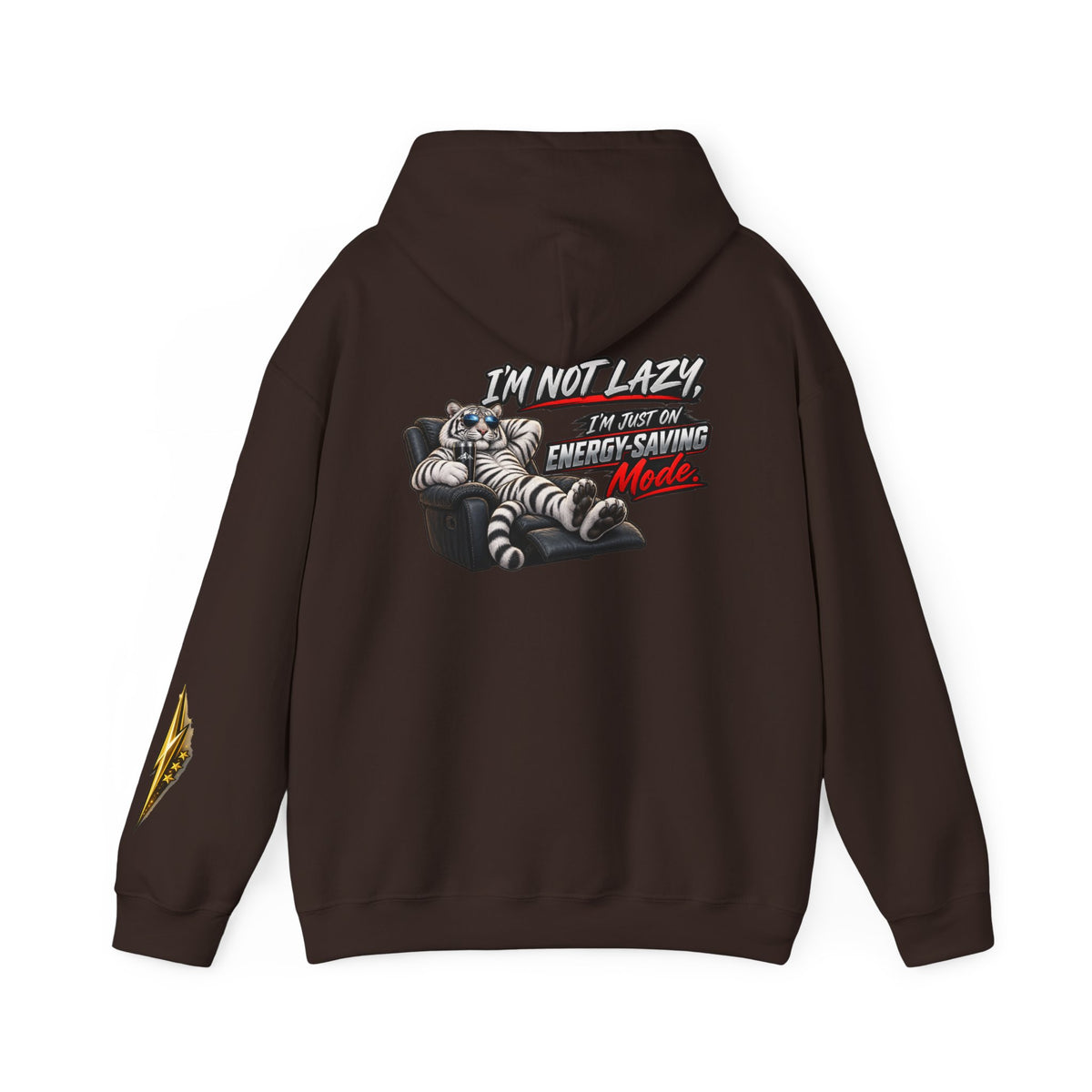 Cat 'Energy‑Saving Mode' Hoodie