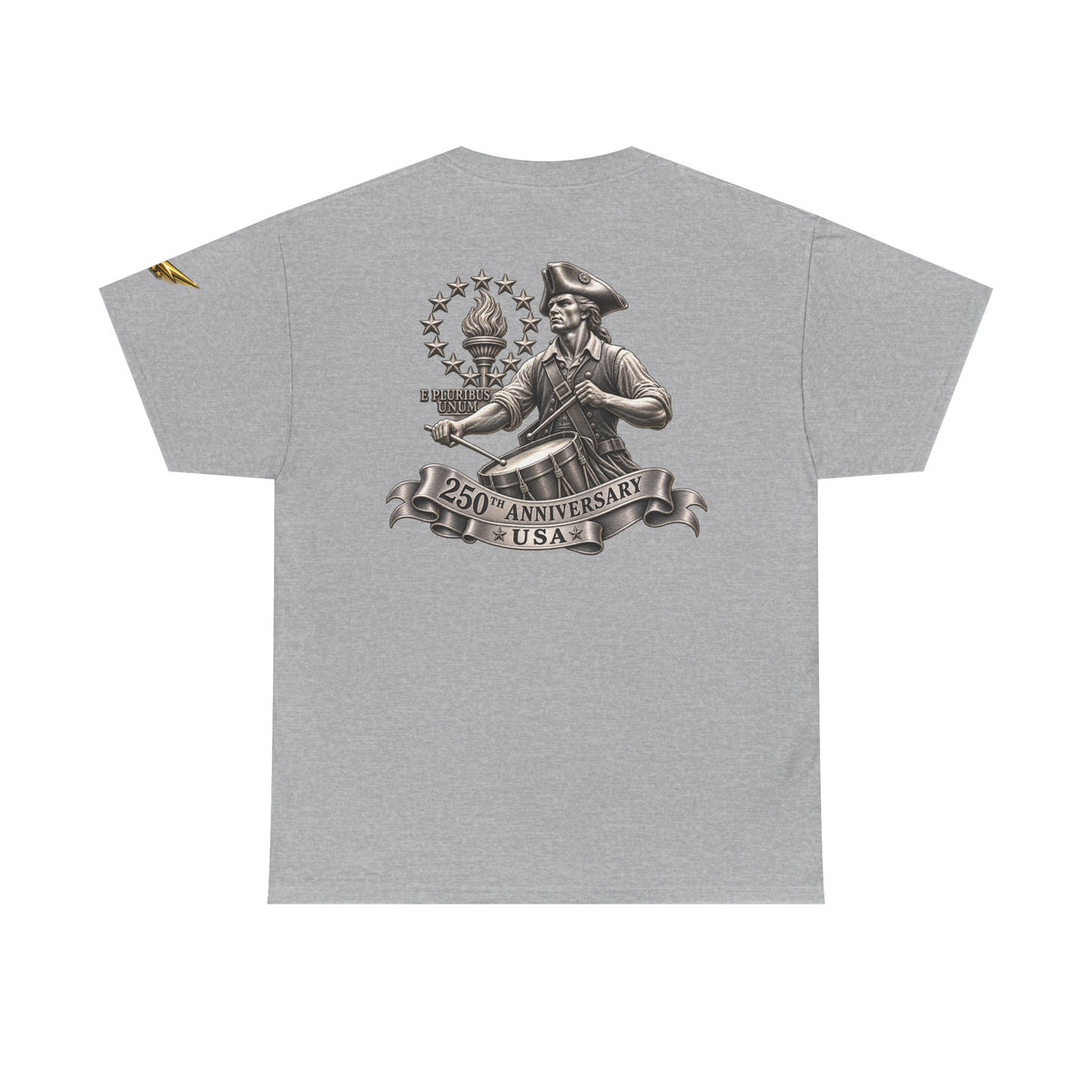 Patriotic 250th Anniversary Tee — Colonial Patriot USA Graphic T-Shirt
