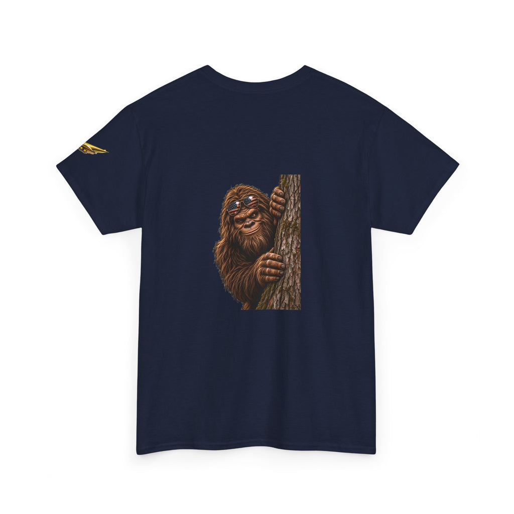 Bigfoot Peeking Graphic Tee