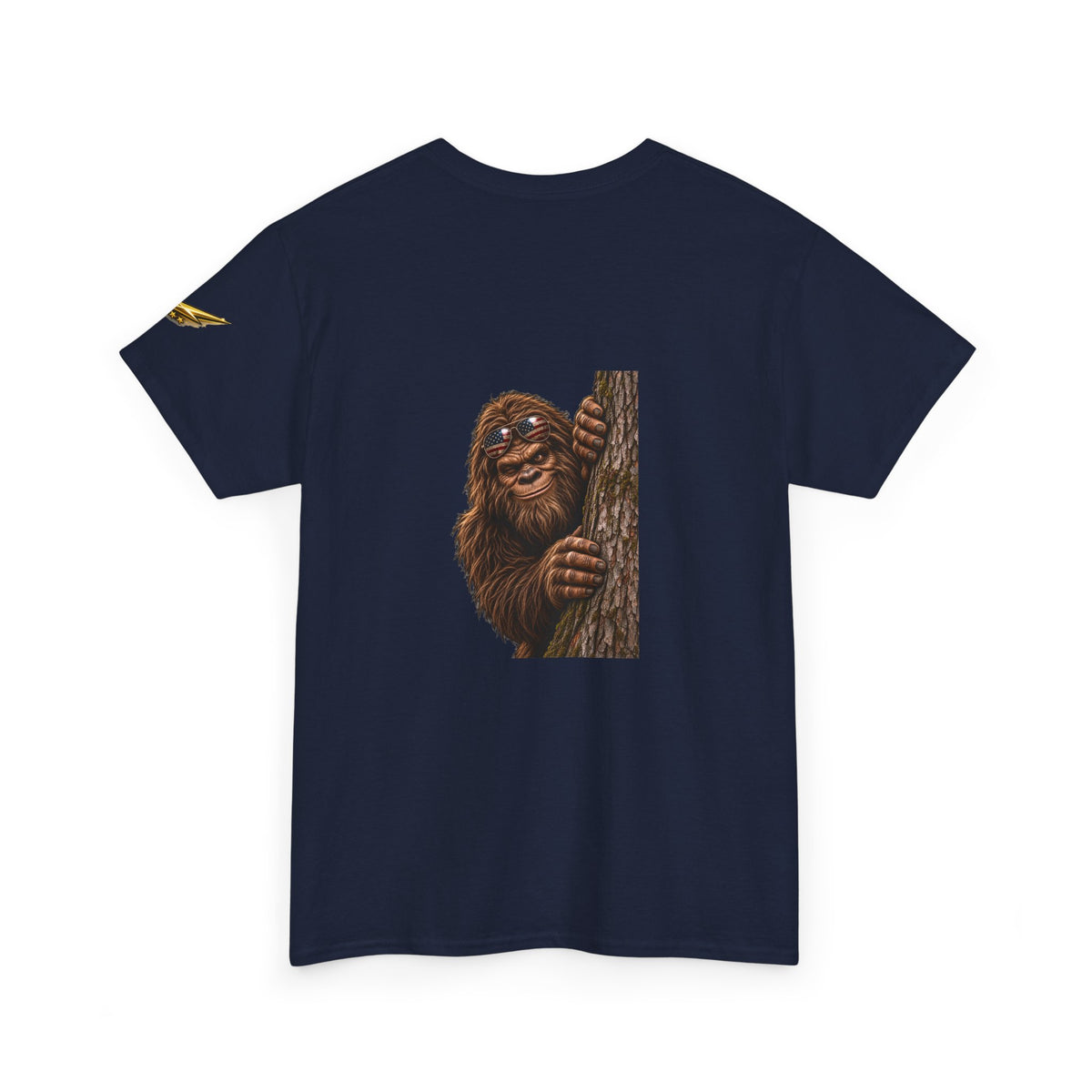 Bigfoot Peeking Graphic Tee