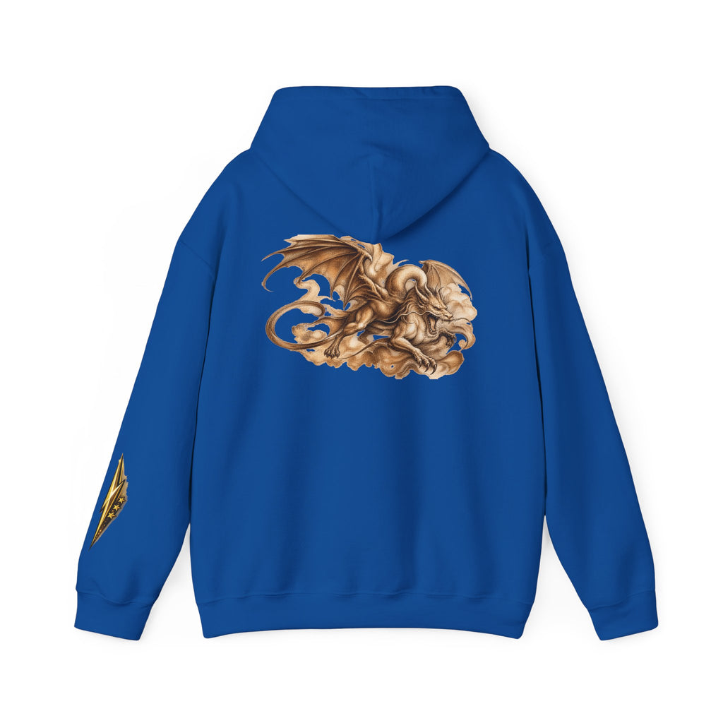 Hoodie — Golden Dragon Art Pullover