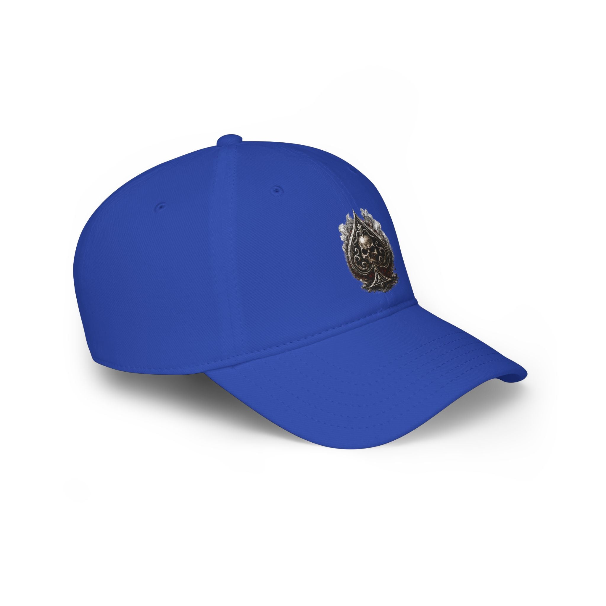 Skull Ace Embroidered Baseball Cap