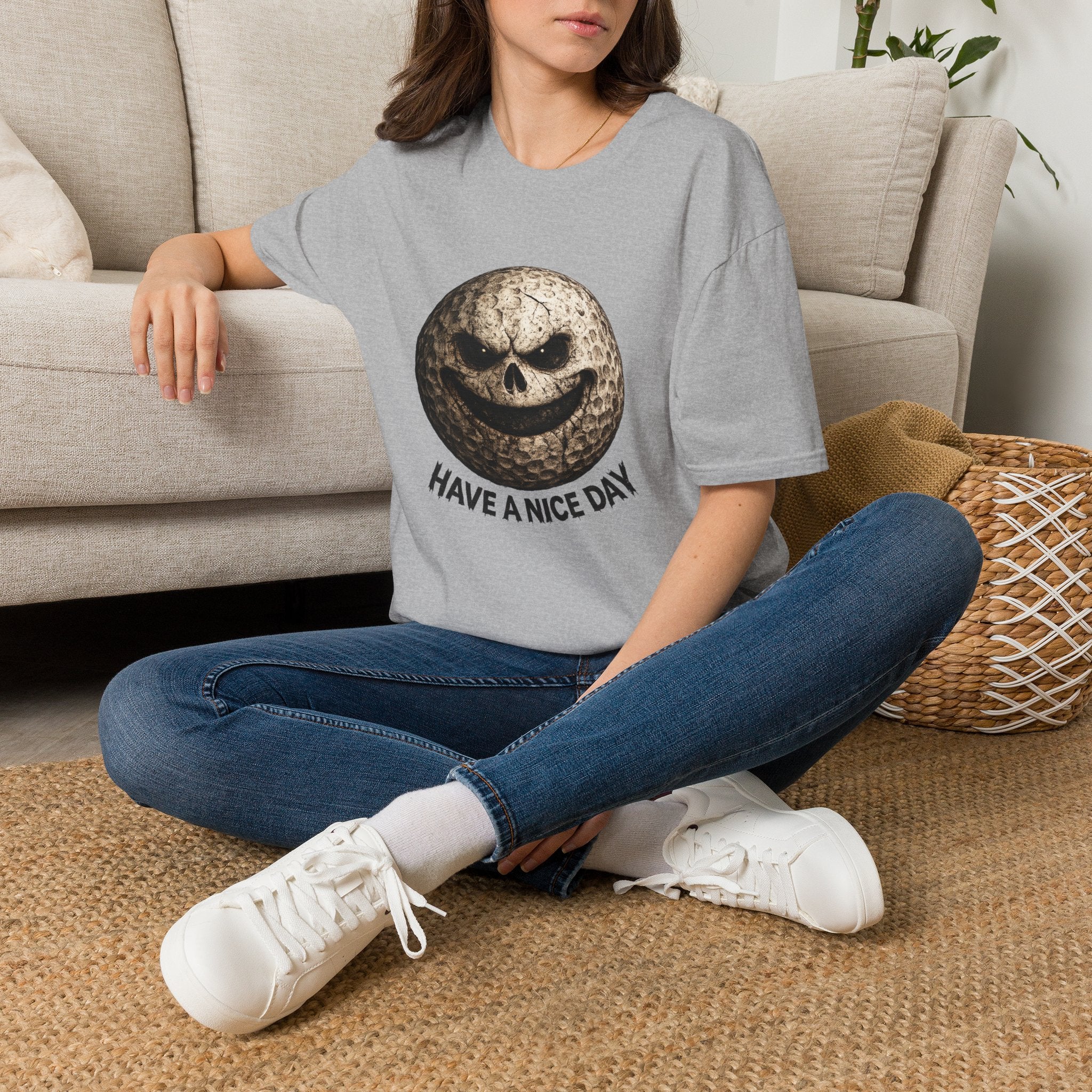 Skull Moon "Have A Nice Day" T-Shirt