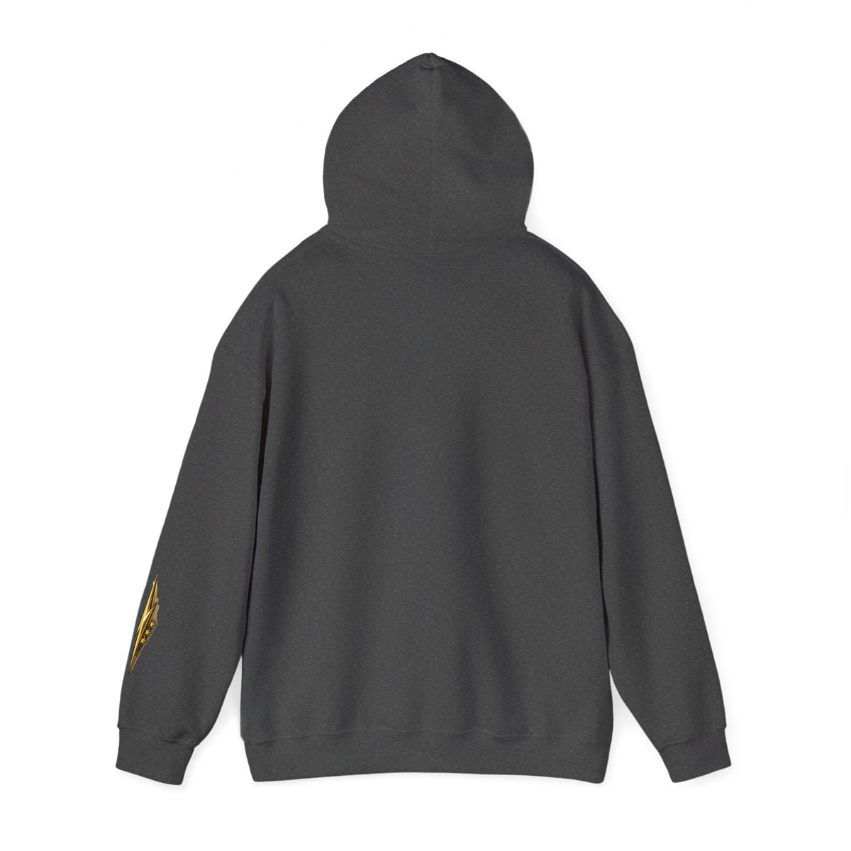 Car Silhouette Hoodie – Red Flame Sports Car Graphic