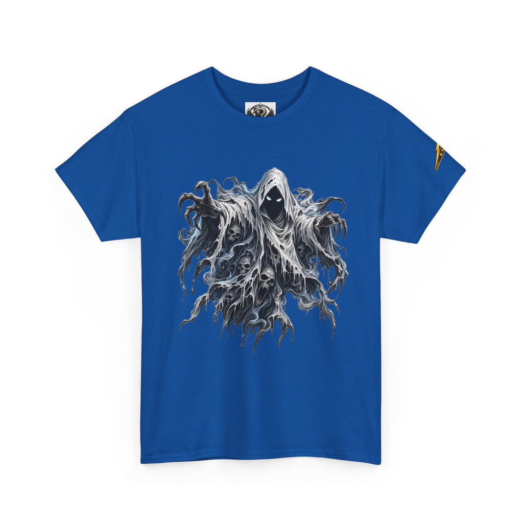 Ghostly Reaper Graphic Tee — Dark Grunge Horror T‑Shirt