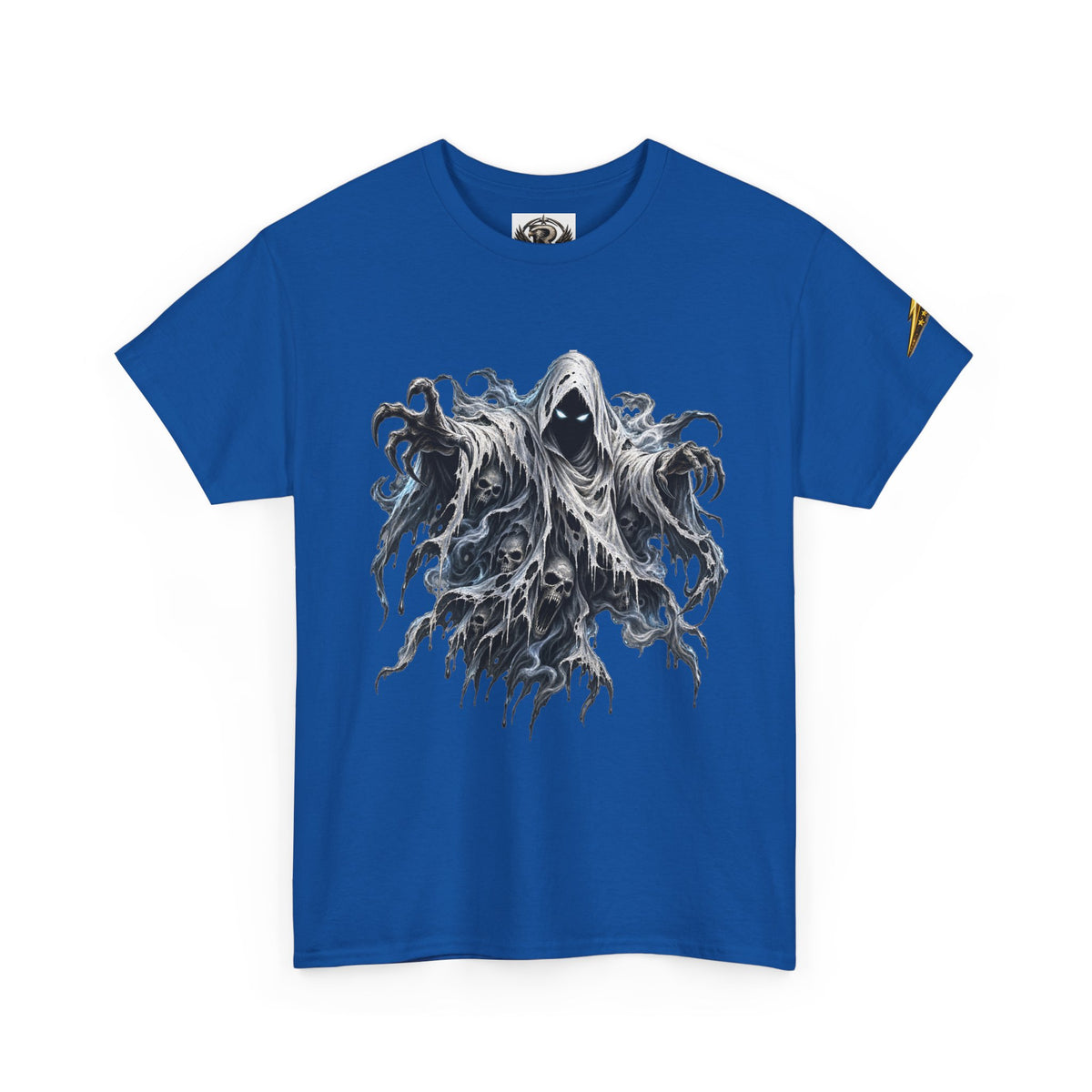 Ghostly Reaper Graphic Tee — Dark Grunge Horror T‑Shirt