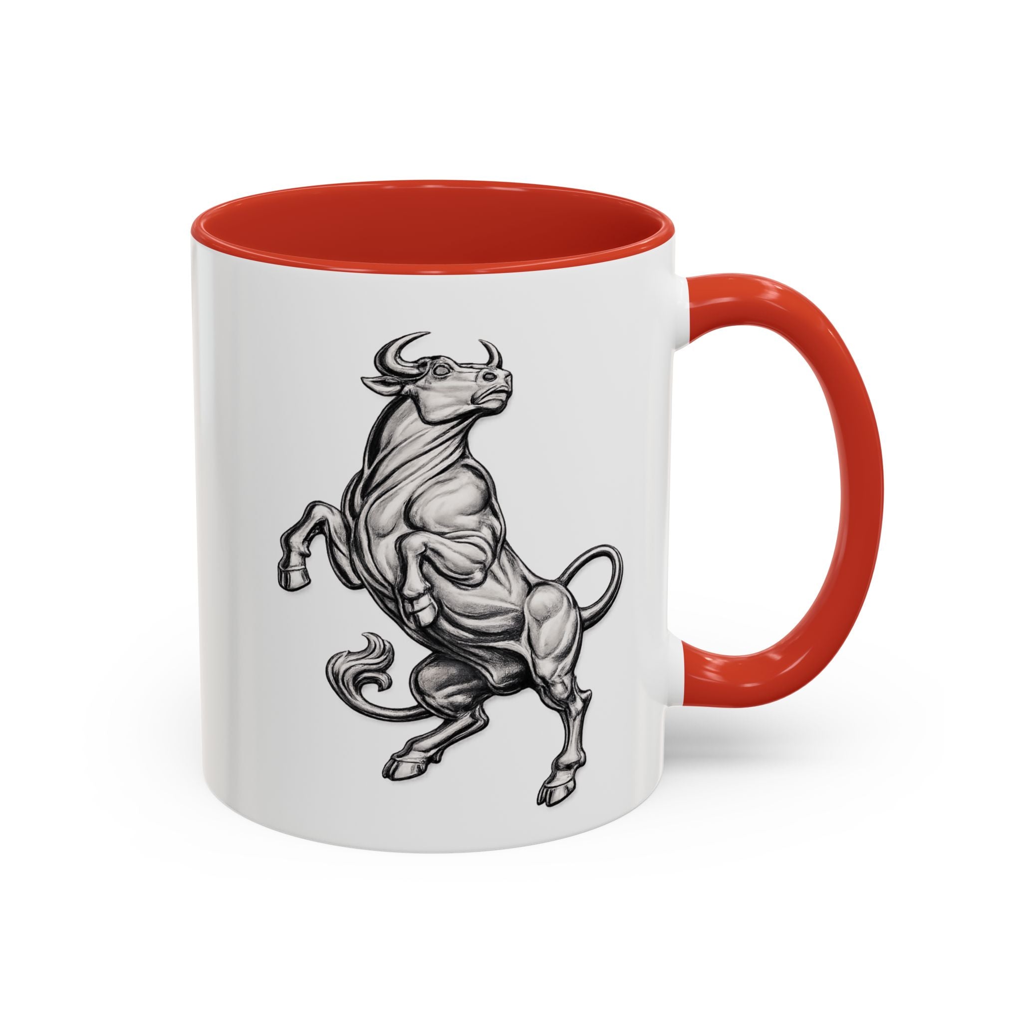 Taurus Bull Coffee Mug — Zodiac Astrology Accent Mug (11/15oz)