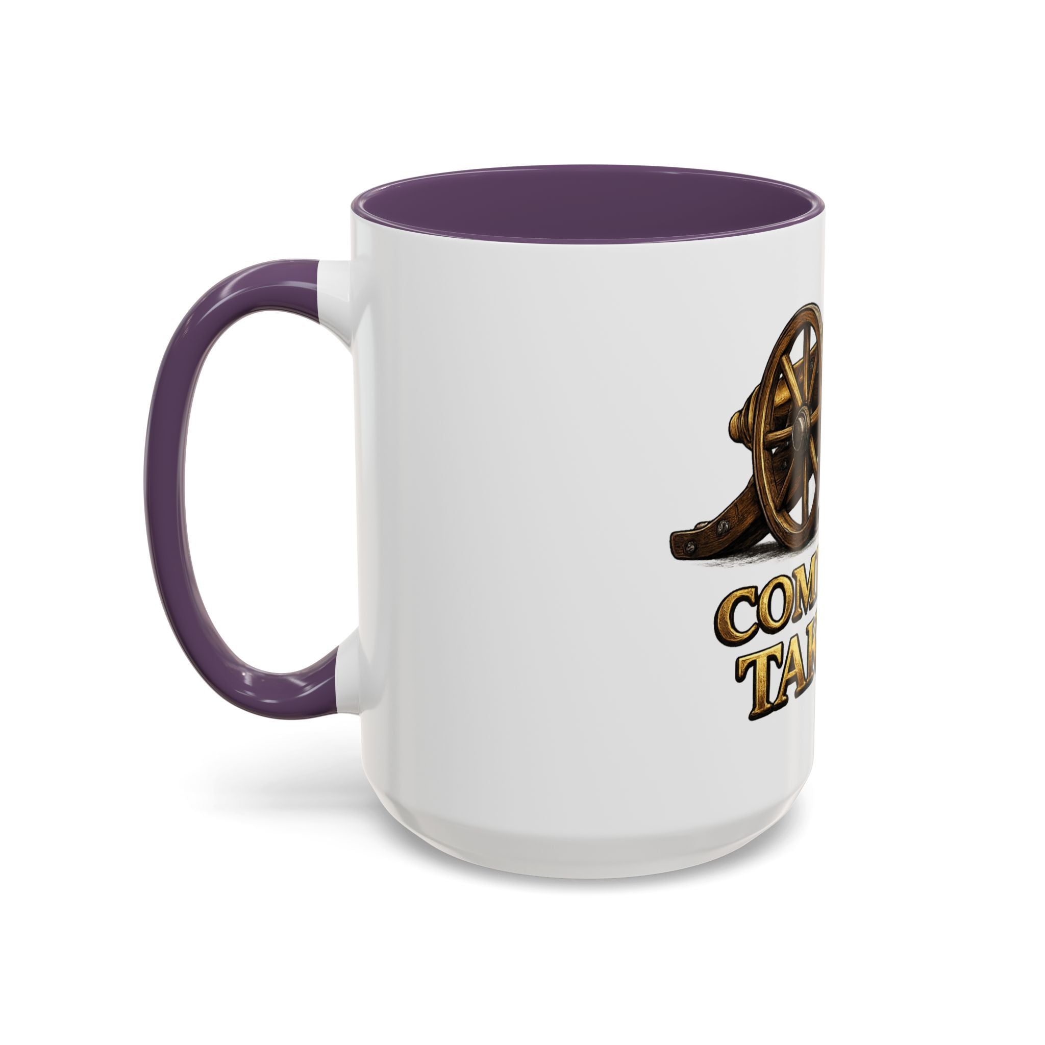 Come and Take It Coffee Mug - Cannon Graphic Patriotic Tea Cup