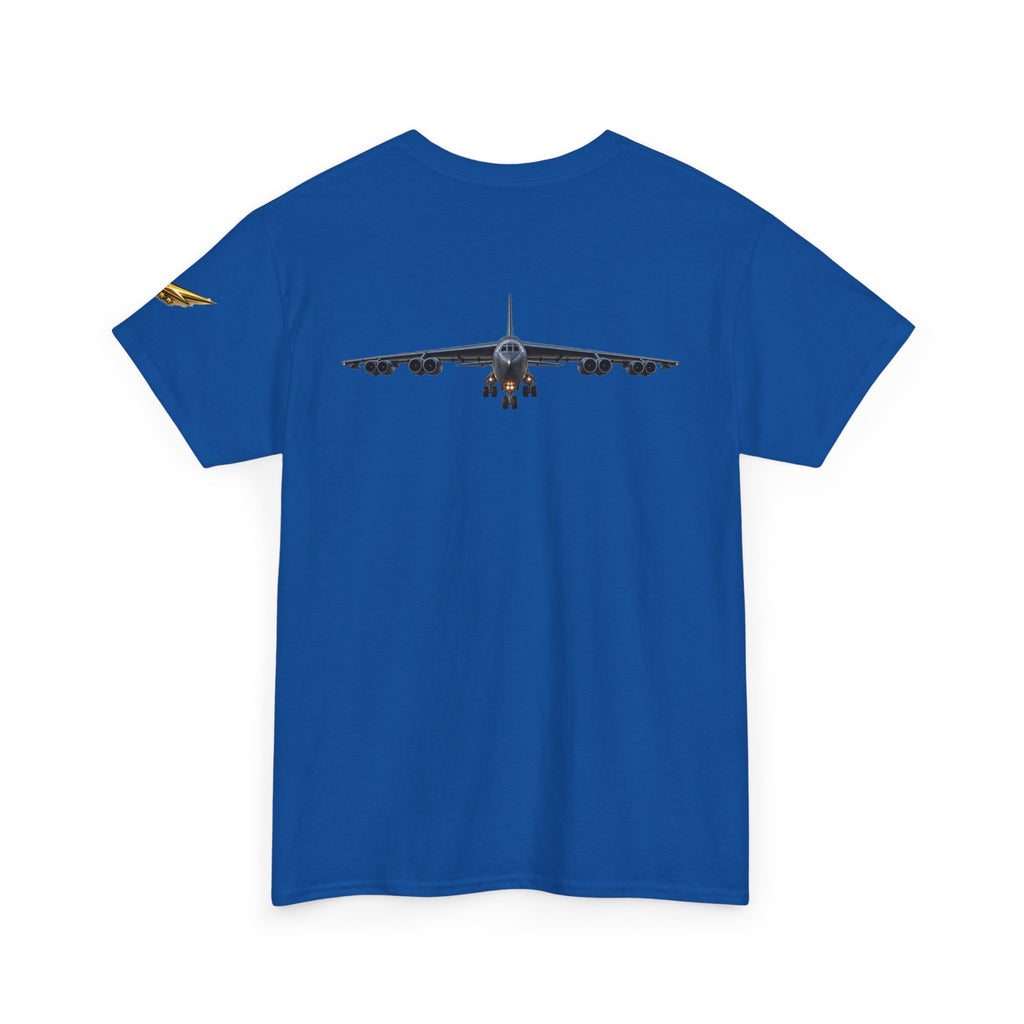 Bomber Jet Backprint T-Shirt — Military Aircraft Vintage Aviation Tee