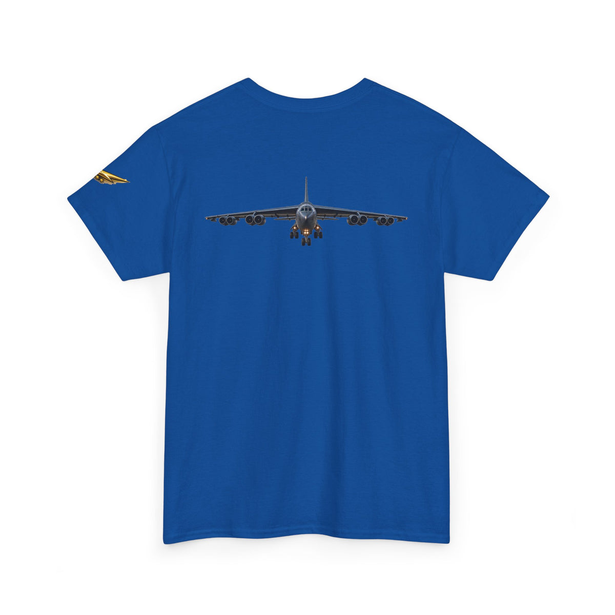 Bomber Jet Backprint T-Shirt — Military Aircraft Vintage Aviation Tee