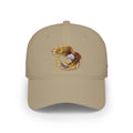 Embroidered Golden Eagle Baseball Cap — Low Profile Cap