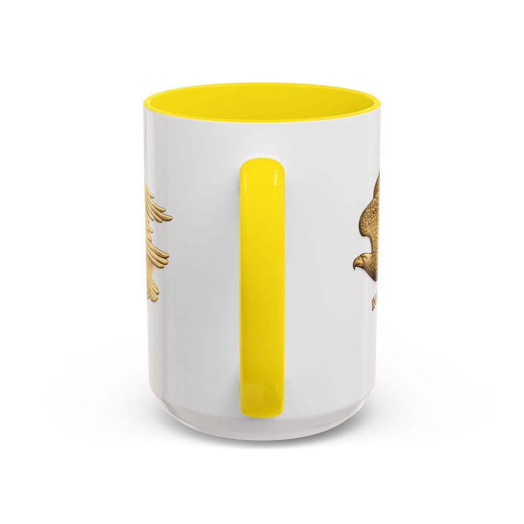 Gold Eagle "In God We Trust" Accent Coffee Mug