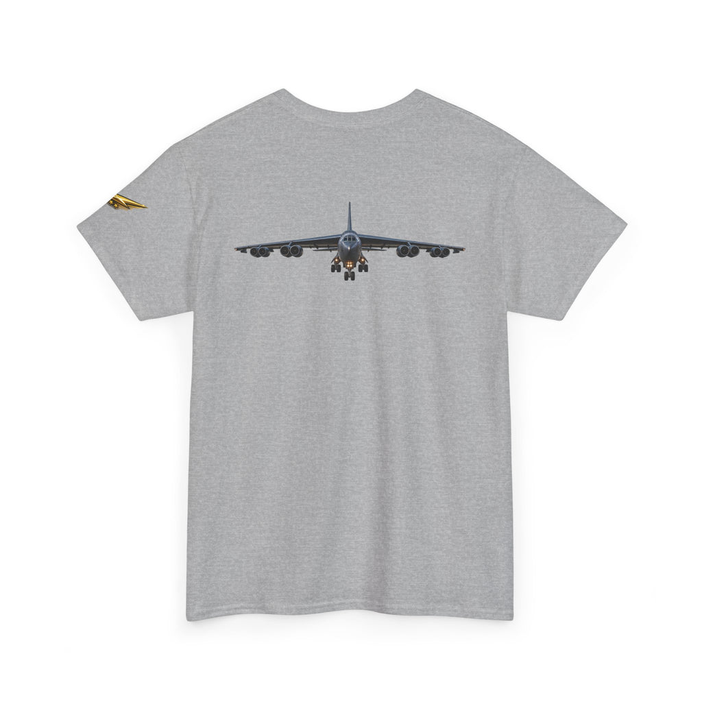 Bomber Jet Backprint T-Shirt — Military Aircraft Vintage Aviation Tee
