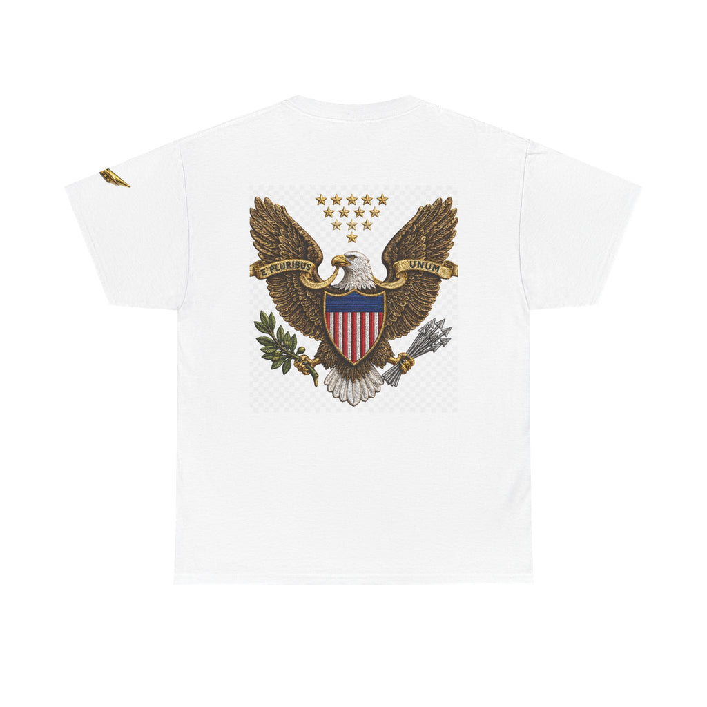 T-Shirt — Vintage American Eagle Graphic Tee with Shield & Stars