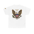 T-Shirt — Vintage American Eagle Graphic Tee with Shield & Stars