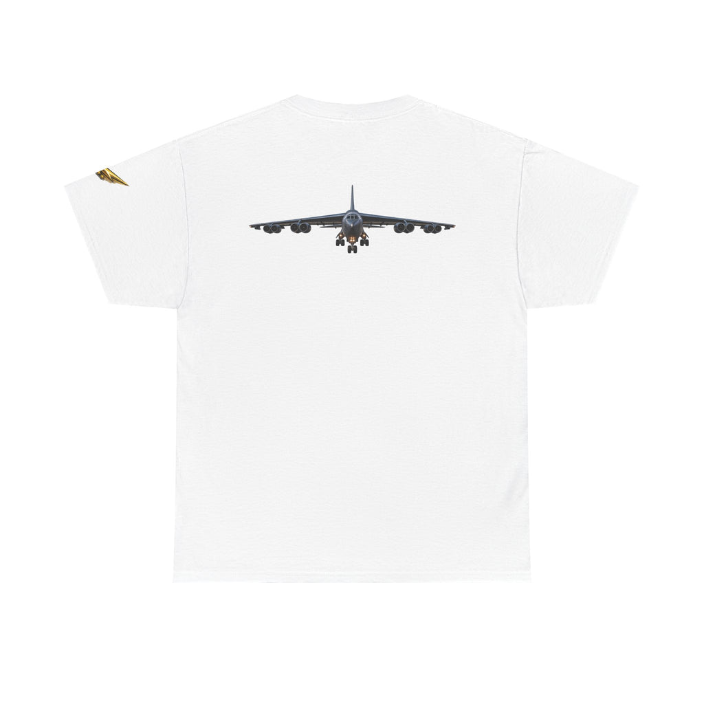 Bomber Jet Backprint T-Shirt — Military Aircraft Vintage Aviation Tee
