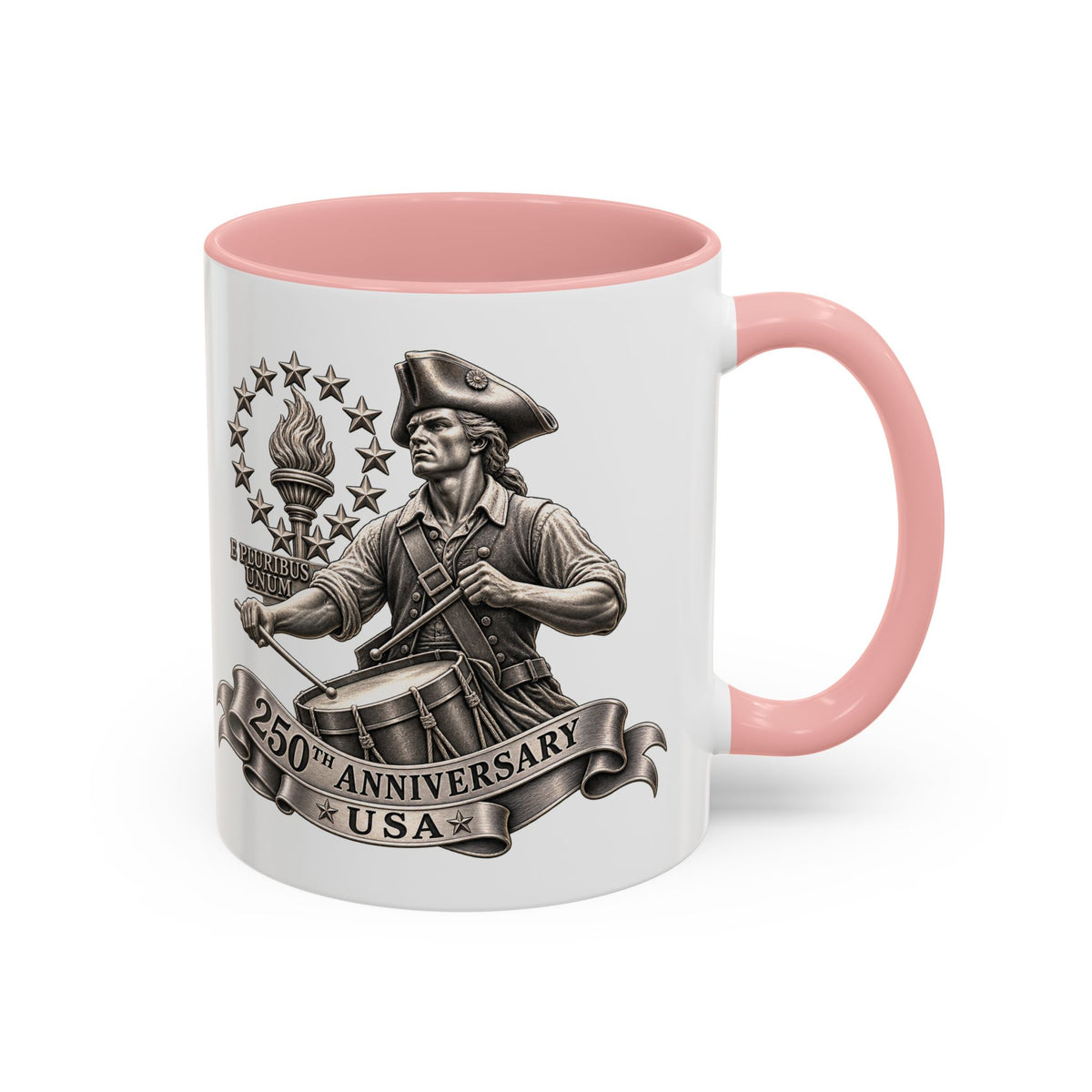 250th Anniversary USA Drum-Major Accent Coffee Mug
