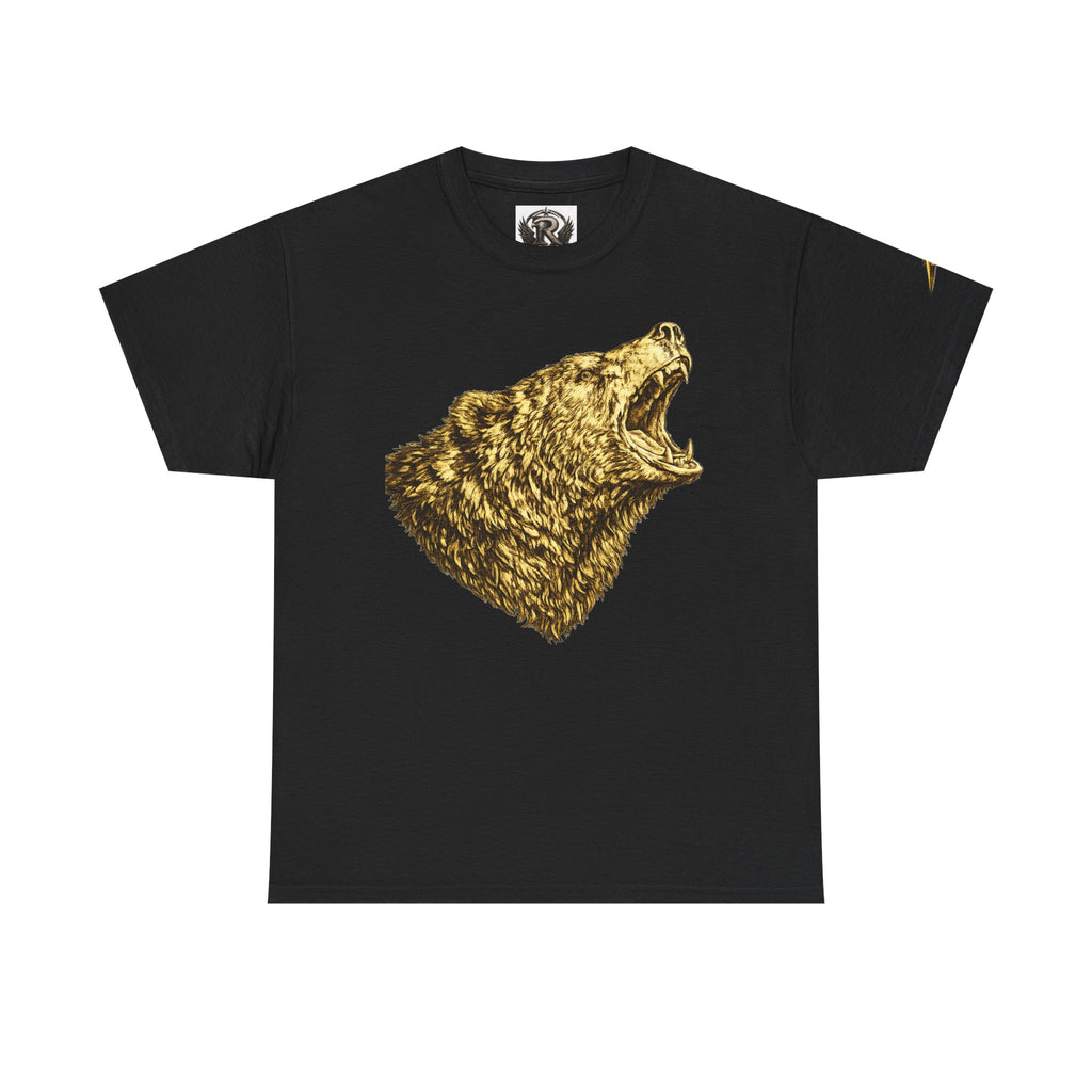 Roaring Bear Graphic Tee — Vintage Wilderness Animal T-Shirt
