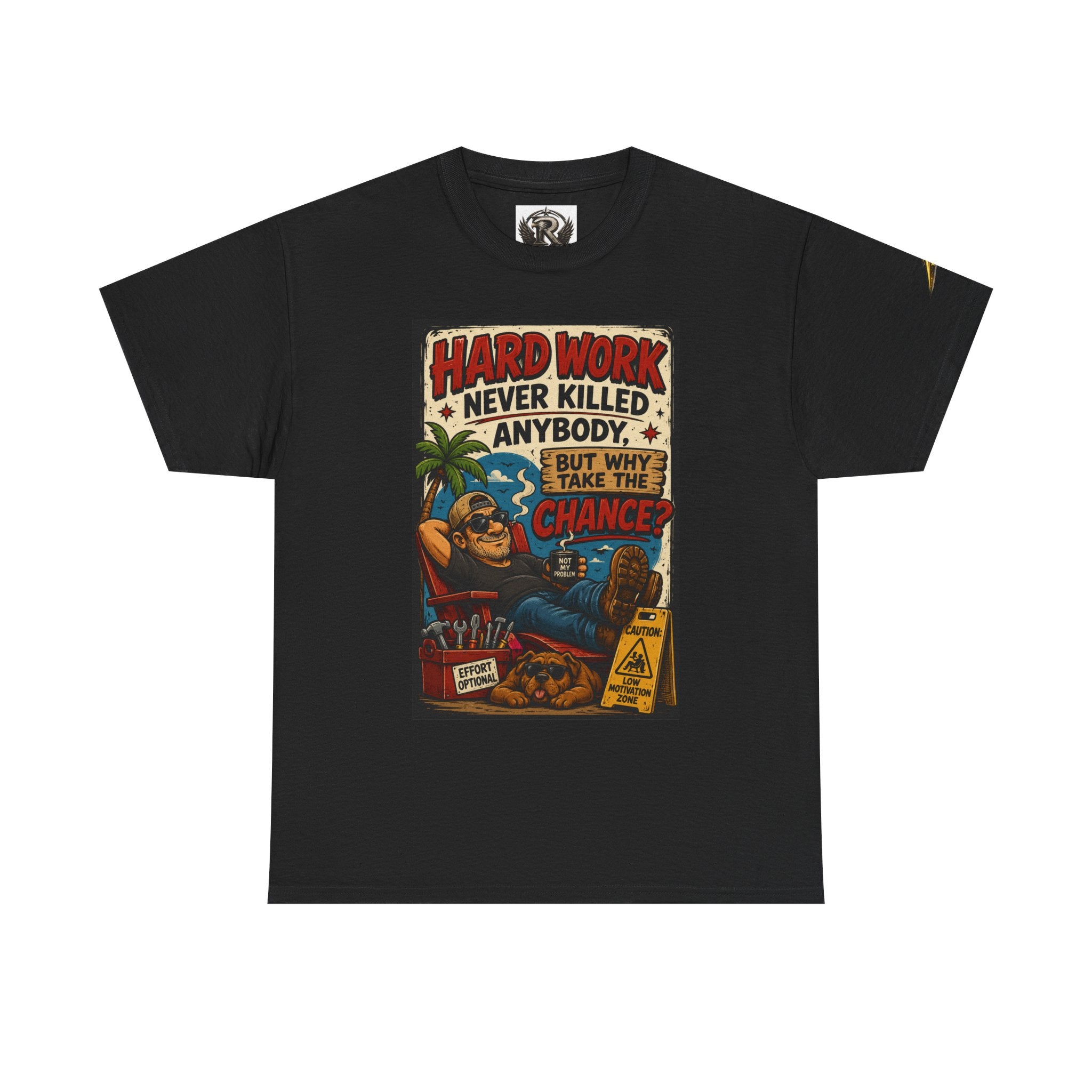 Hard Work Never Killed Tee — Vintage Retro Graphic T-Shirt