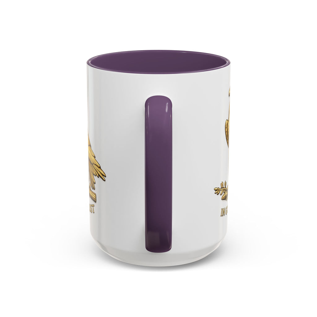 Gold Eagle "In God We Trust" Accent Coffee Mug