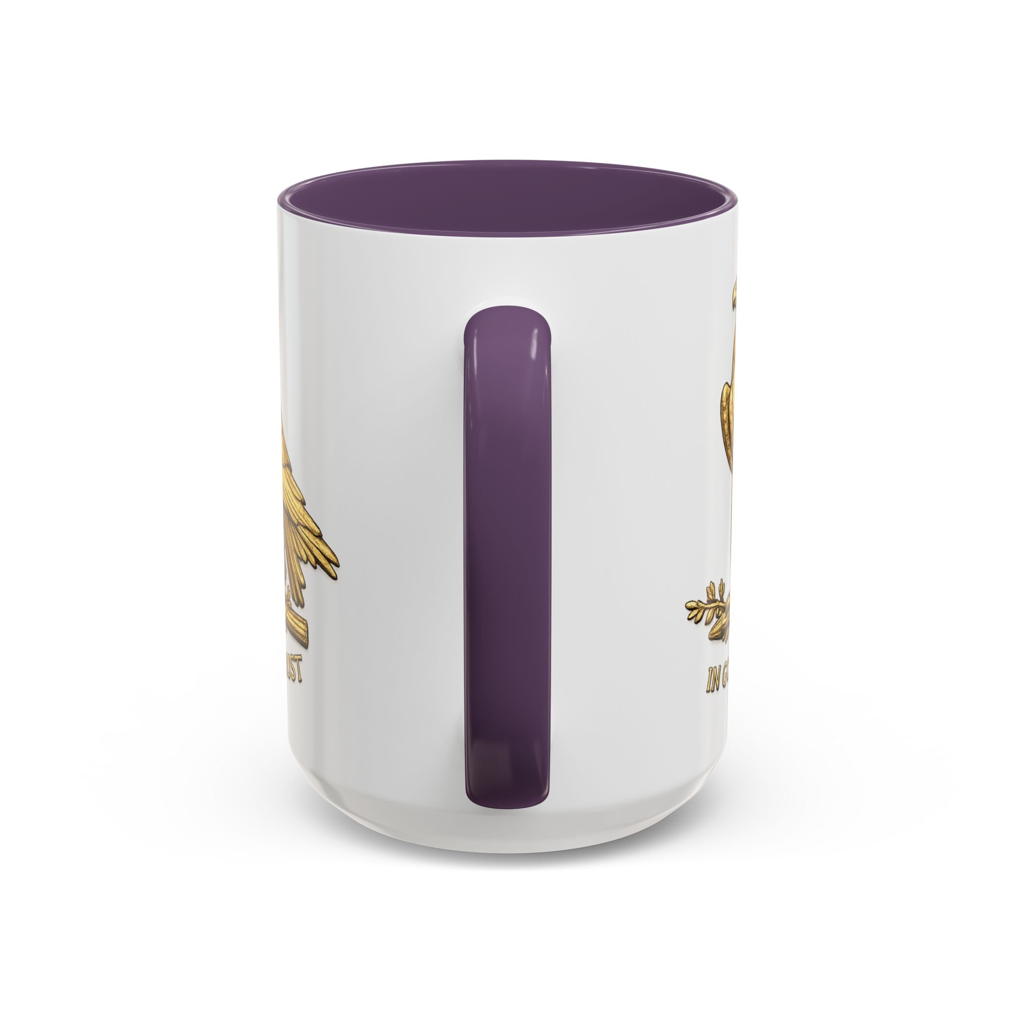 Gold Eagle "In God We Trust" Accent Coffee Mug