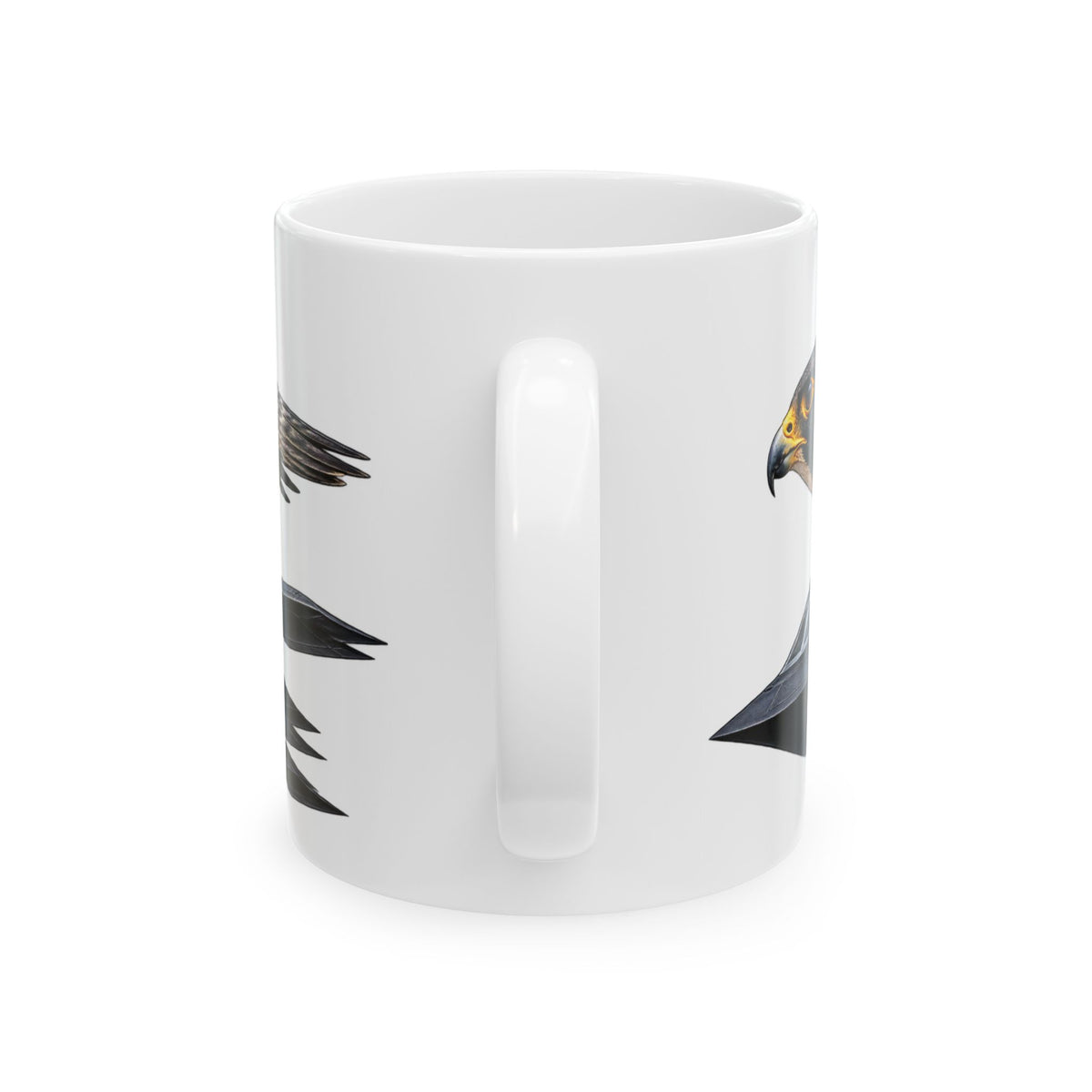 Eagle Wings Ceramic Mug — Patriotic Raptor Coffee Cup (11oz & 15oz)