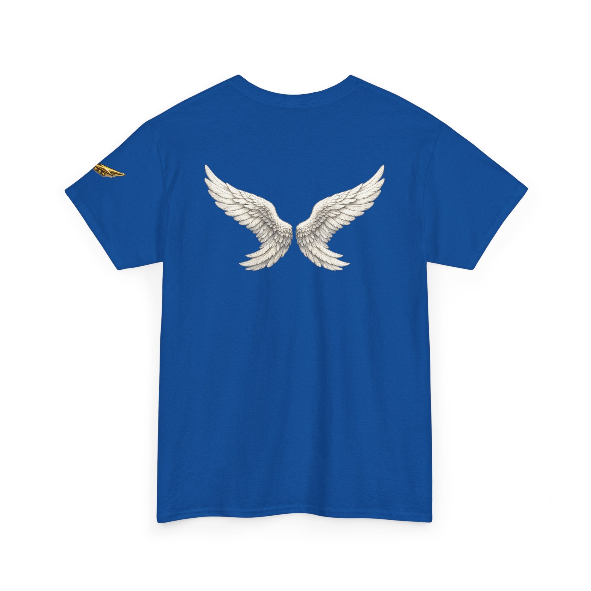 Angel Wings Graphic Tee — White Wing Back Print