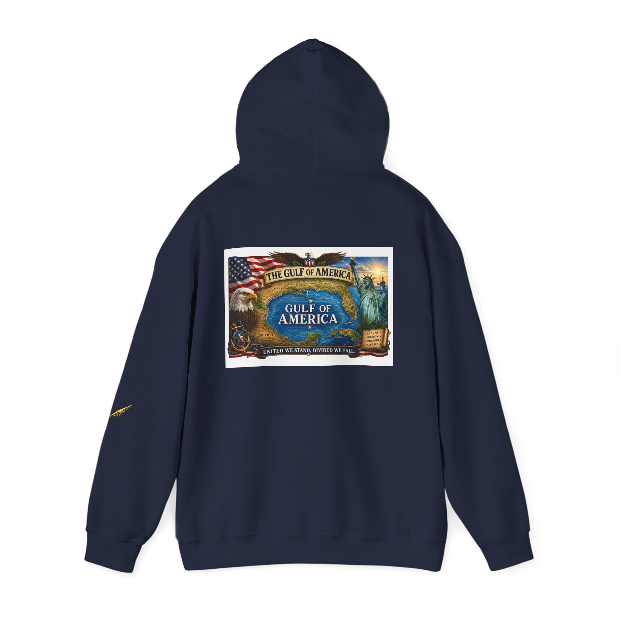 Patriotic Eagle Hoodie – FAFO Flag Design Pullover