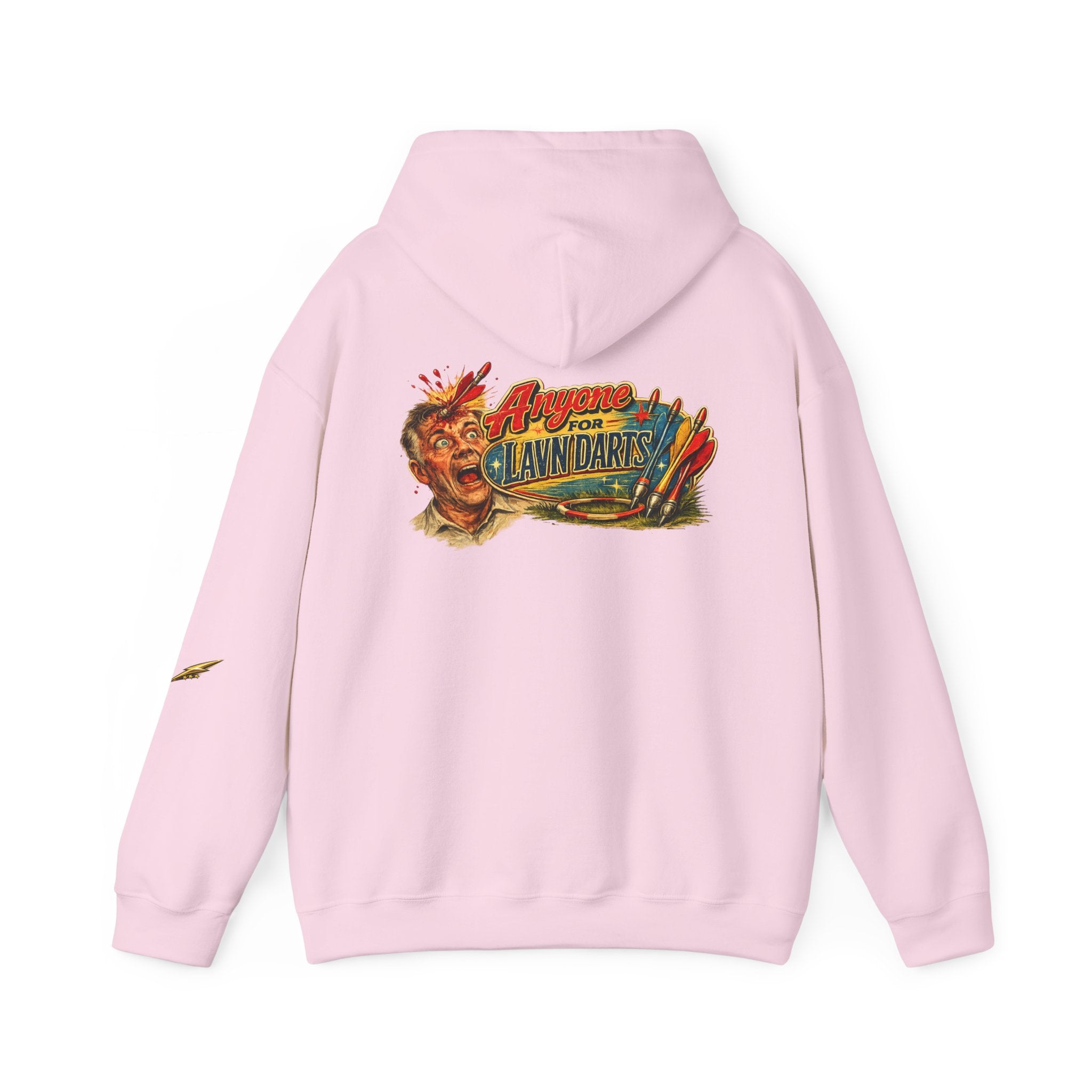 Hoodie - Awesome Lawn Darts Vintage Graphic Hoodie