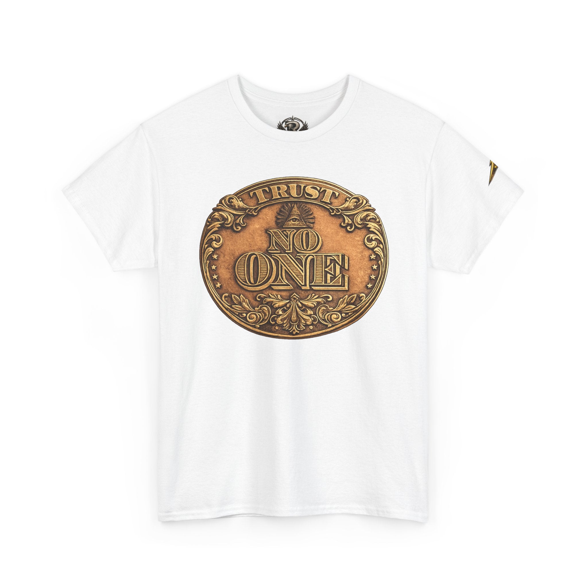 “Trust No One” Vintage Coin Graphic Tee