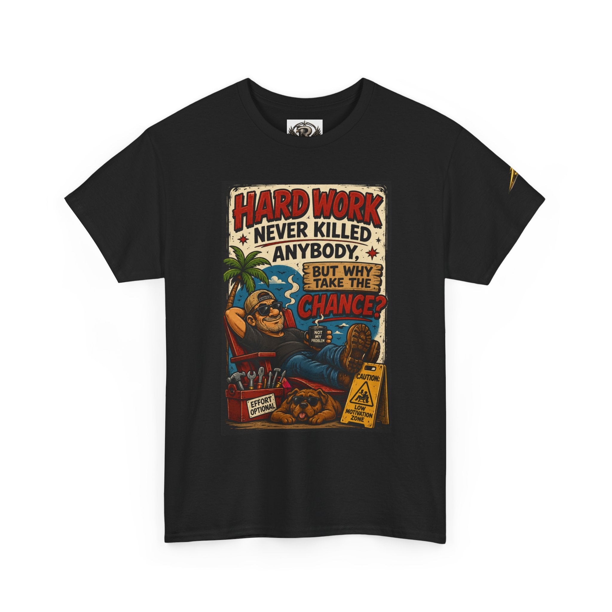 Hard Work Never Killed Tee — Vintage Retro Graphic T-Shirt