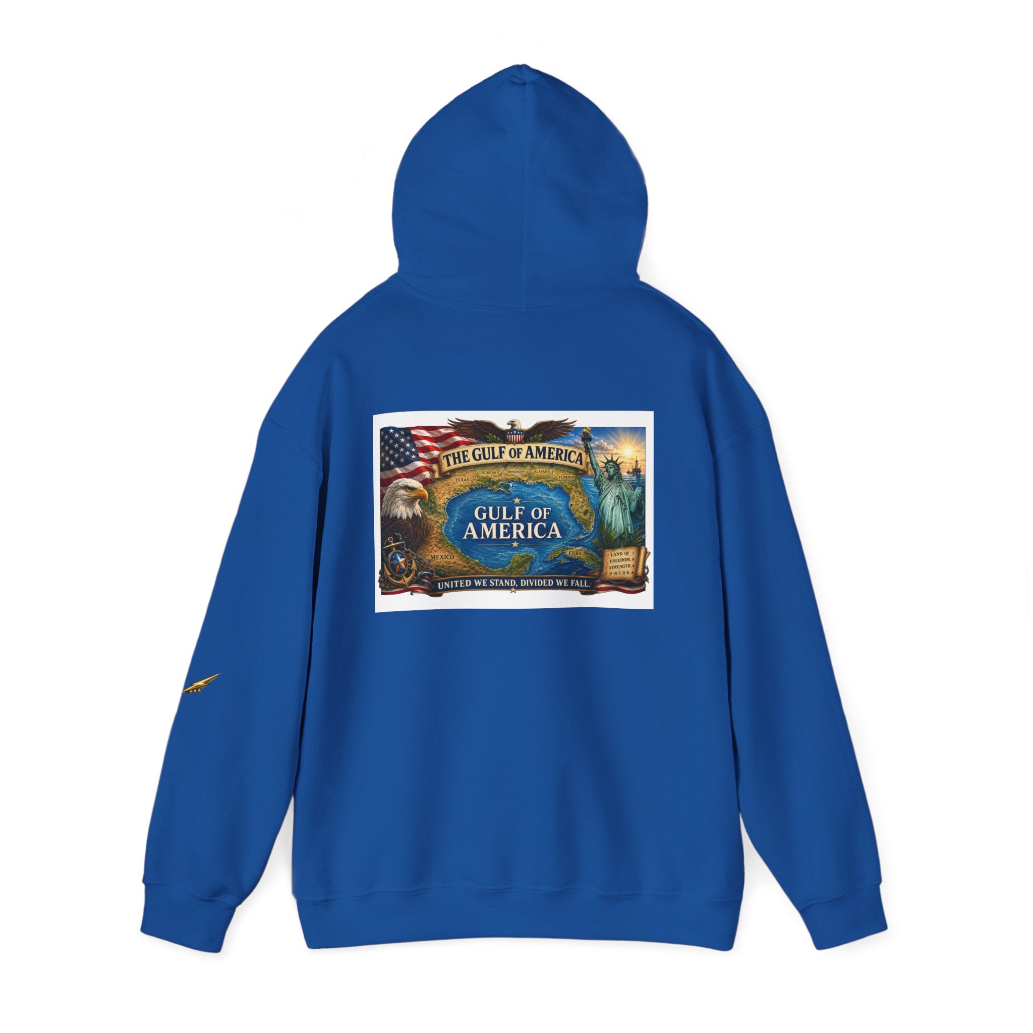 Patriotic Eagle Hoodie – FAFO Flag Design Pullover