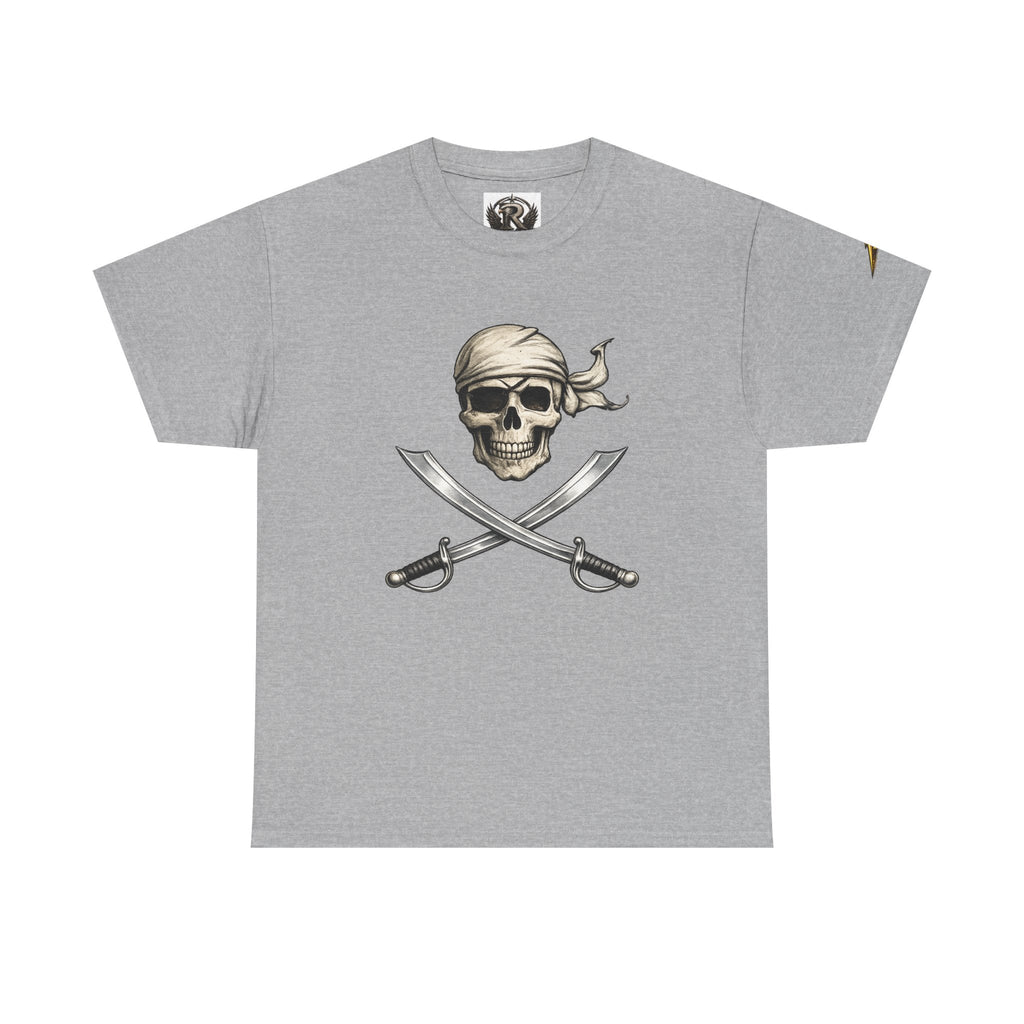Pirate Skull & Crossed Sabers T‑Shirt