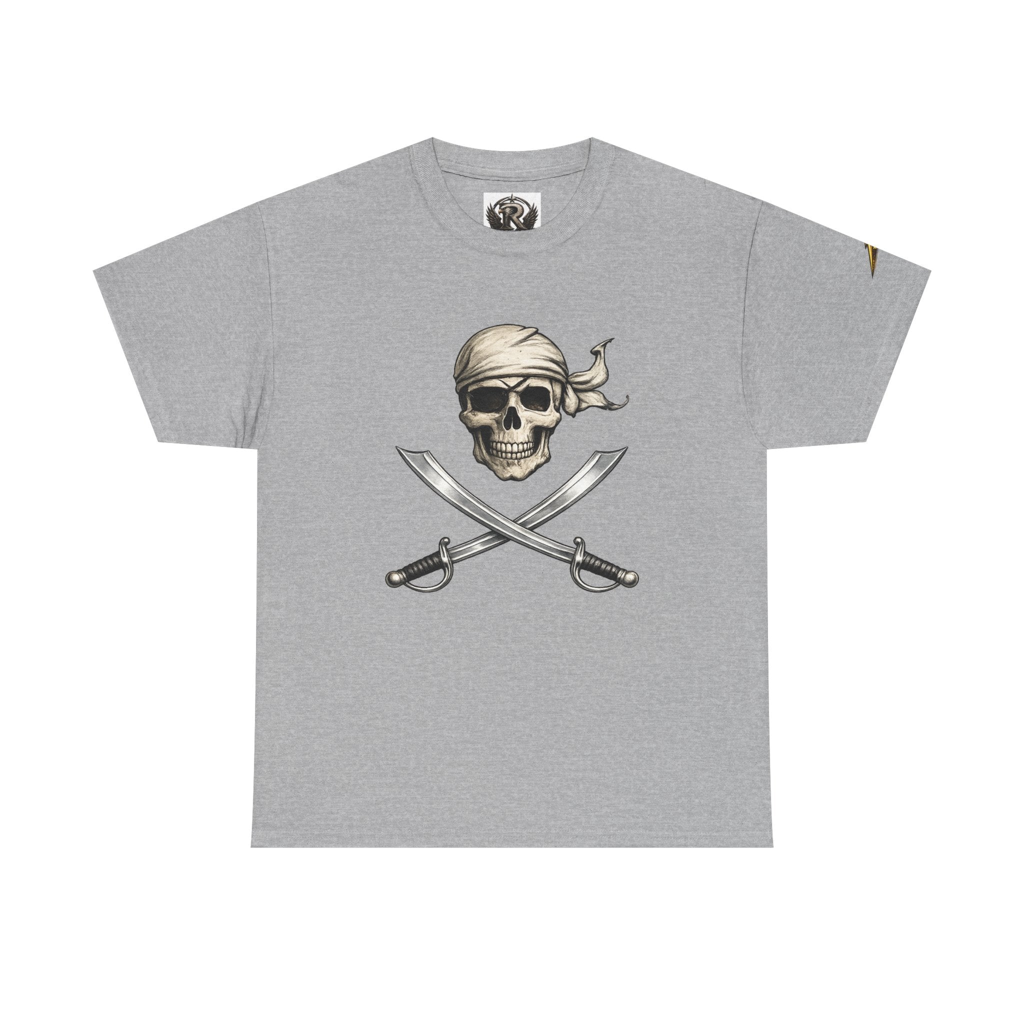 Pirate Skull & Crossed Sabers T‑Shirt