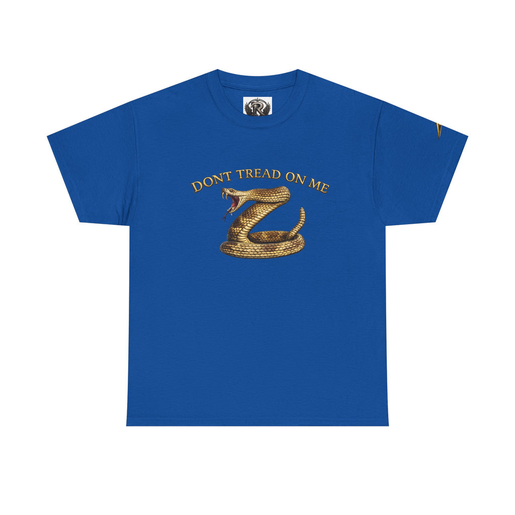 Don't Tread On Me Tee — Vintage Coiled Rattlesnake Graphic T-Shirt