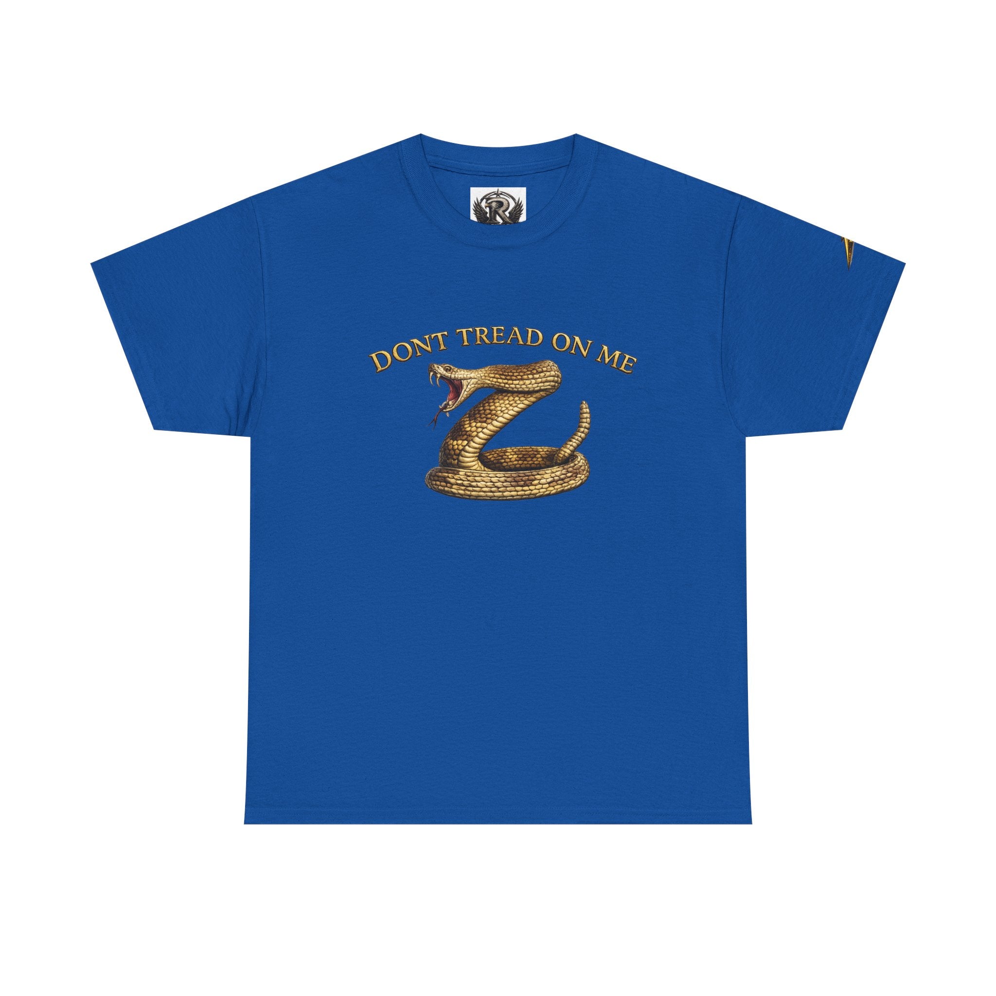 Don't Tread On Me Tee — Vintage Coiled Rattlesnake Graphic T-Shirt